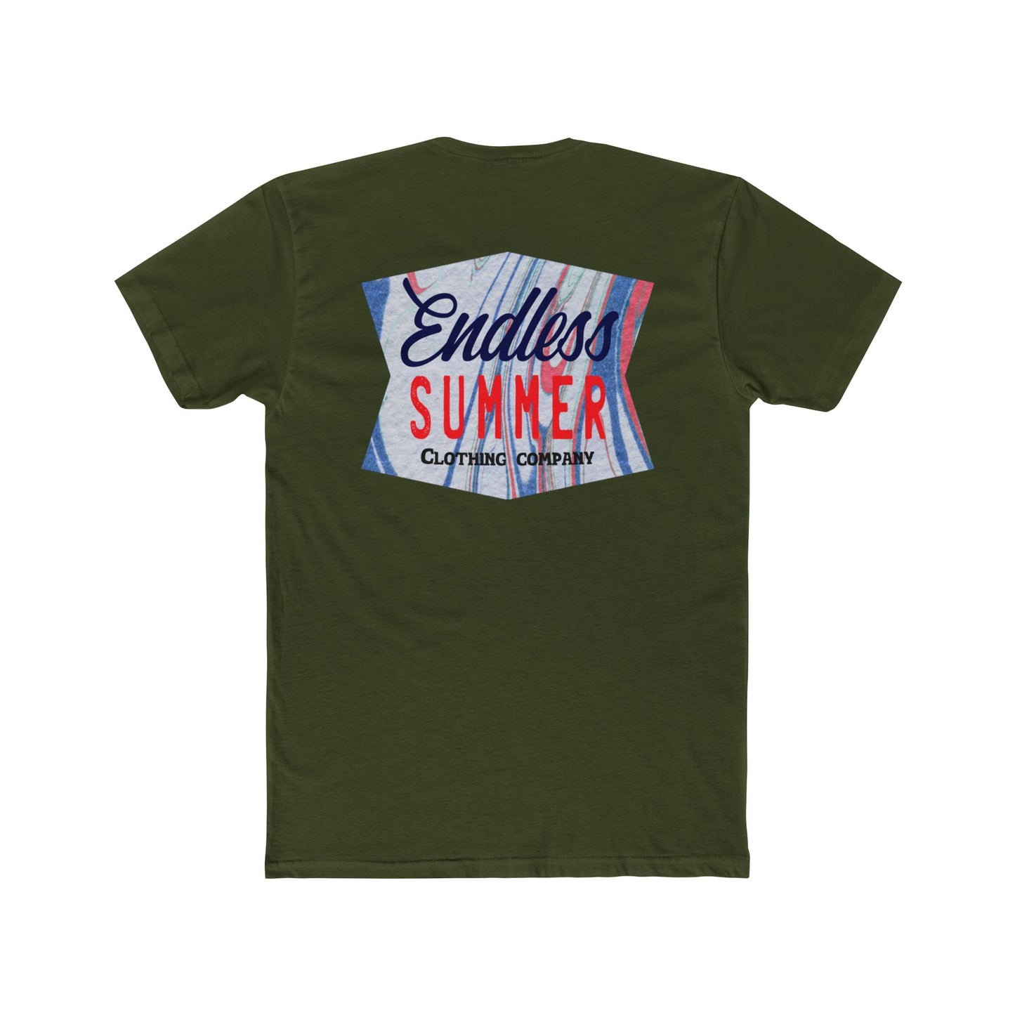 Endless Summer Unisex Cotton Crew Tee, Casual Summer T-Shirt, Vacation Apparel, Beachwear, Outdoor Fun Top