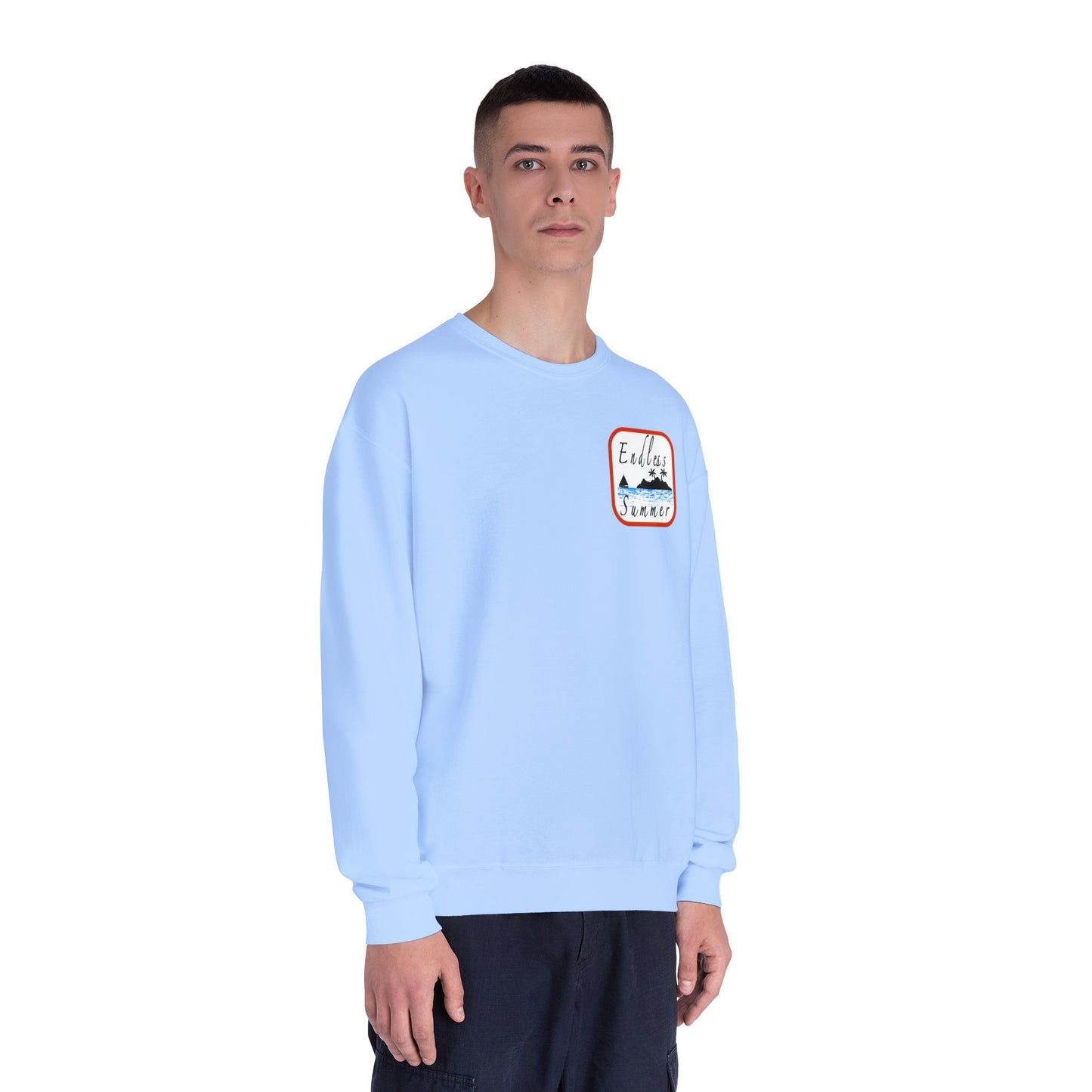 Endless Summer Unisex Crewneck Sweatshirt - Perfect for Beach Lovers and Casual Outings