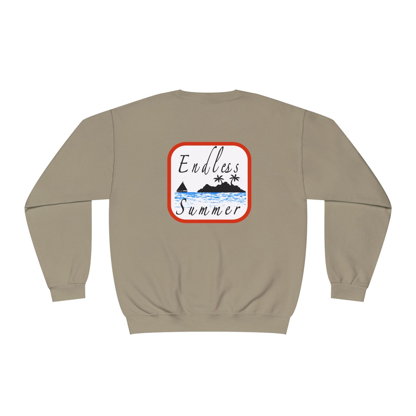 Endless Summer Unisex Crewneck Sweatshirt - Perfect for Beach Lovers and Casual Outings