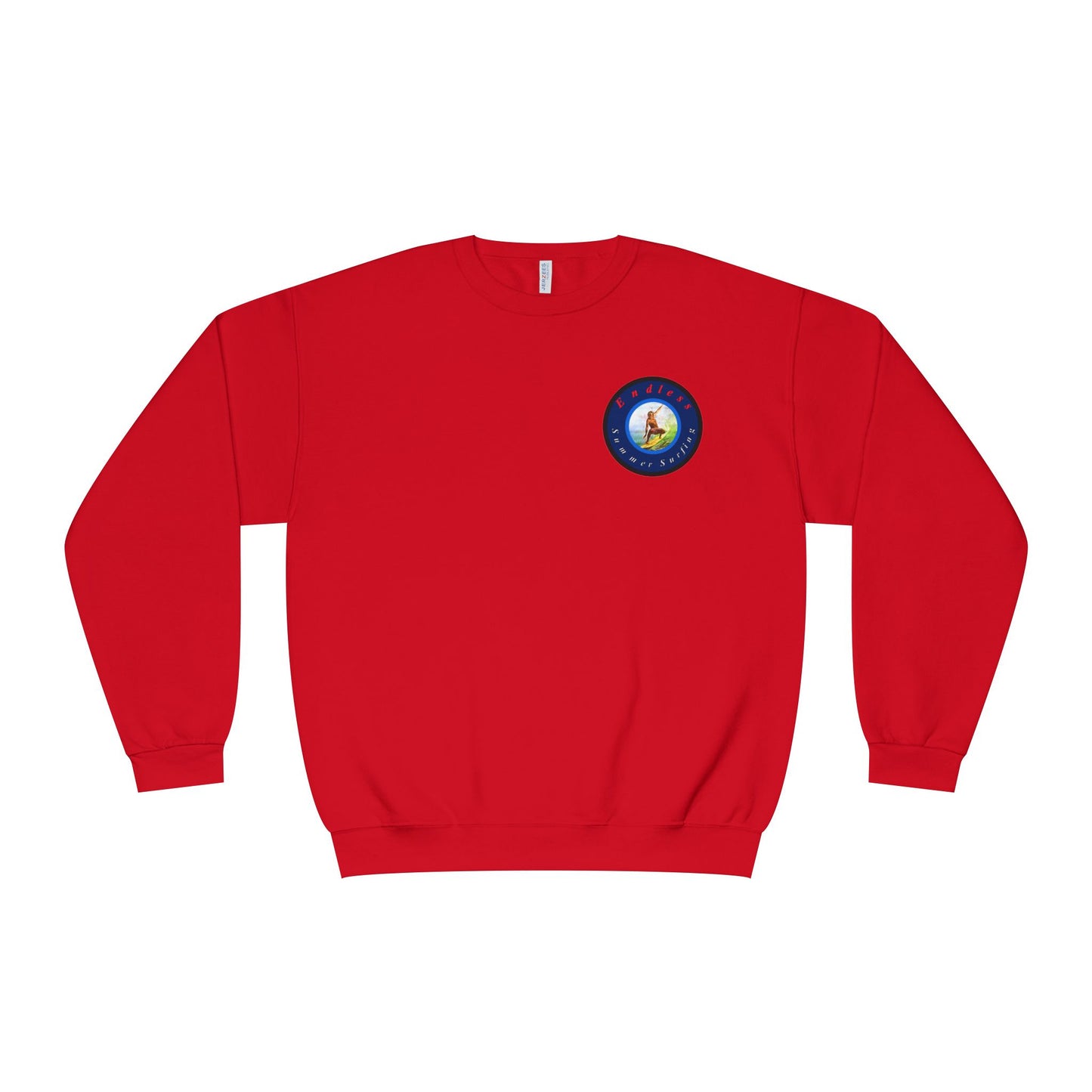 Endless Summer Surfing Crewneck Sweatshirt - Unisex Warmth for Surf Lovers