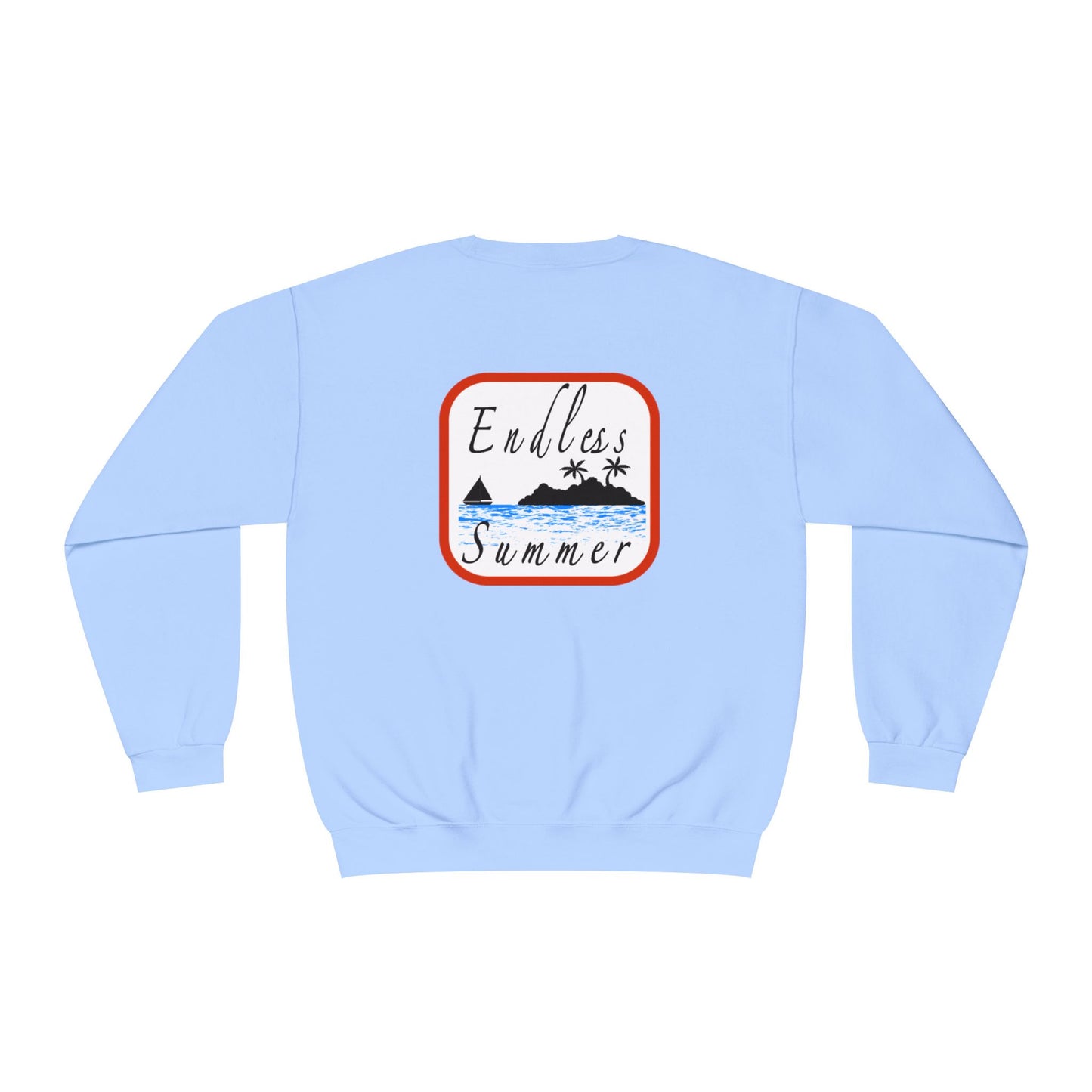 Endless Summer Unisex Crewneck Sweatshirt - Perfect for Beach Lovers and Casual Outings