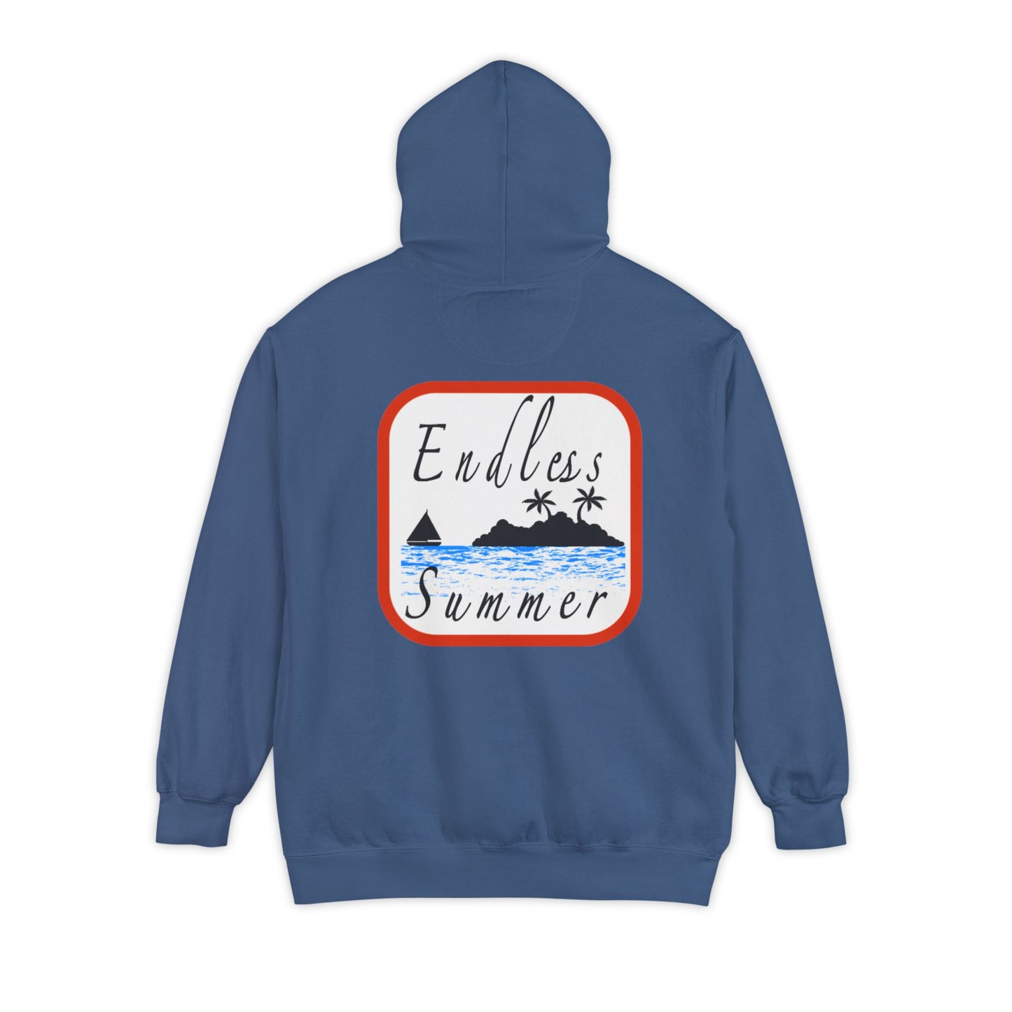 Endless Summer Hoodie - Unisex Garment-Dyed Apparel for Vacation Vibes