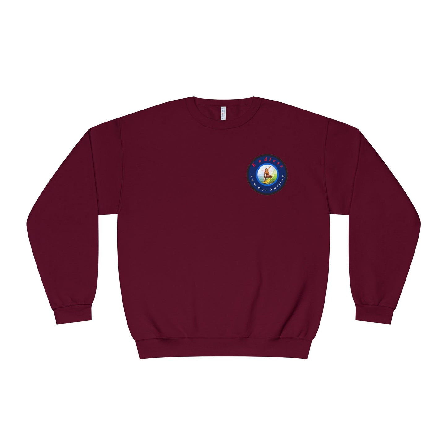 Endless Summer Surfing Crewneck Sweatshirt - Unisex Warmth for Surf Lovers