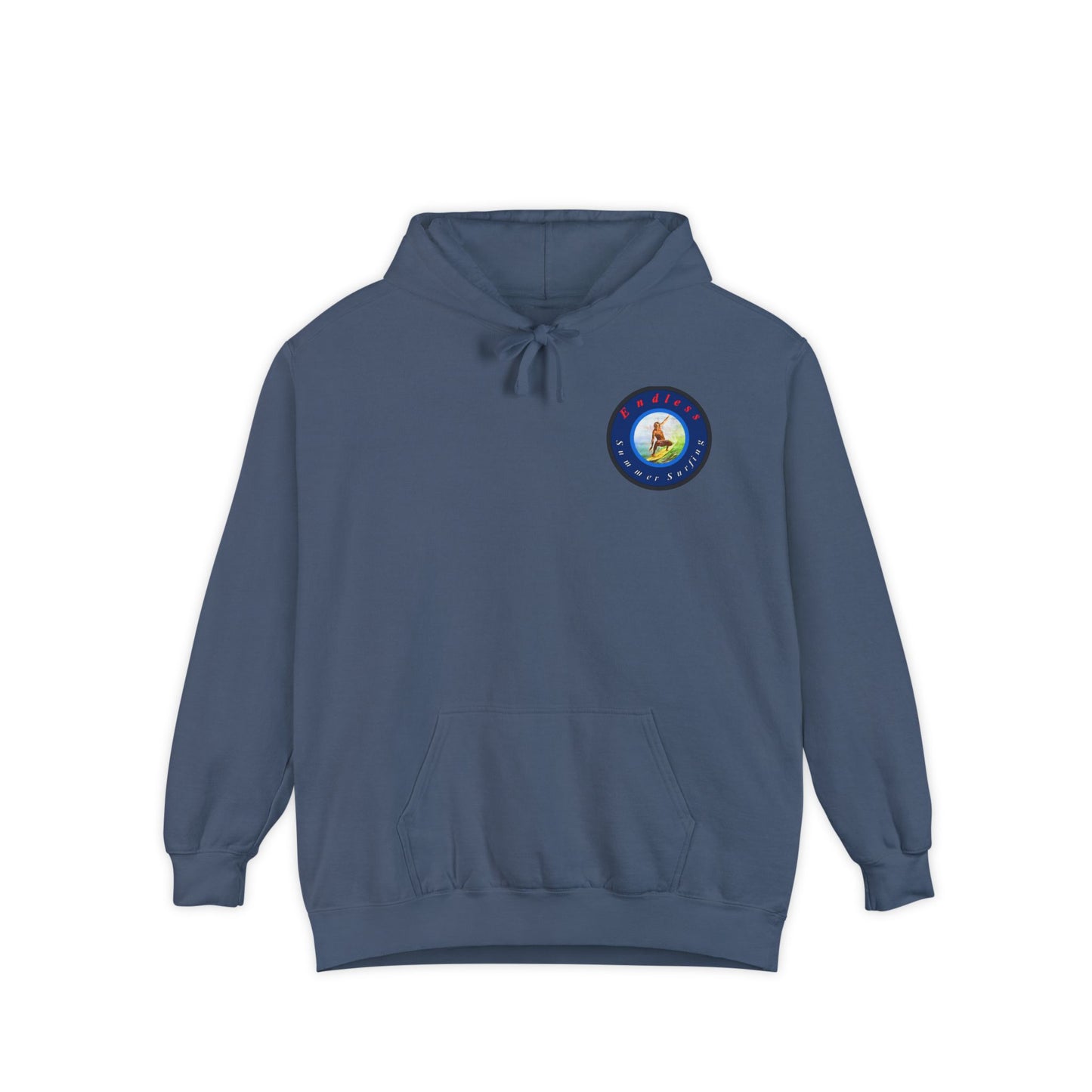 Endless Summer Surf Unisex Hoodie - Garment-Dyed for Comfort