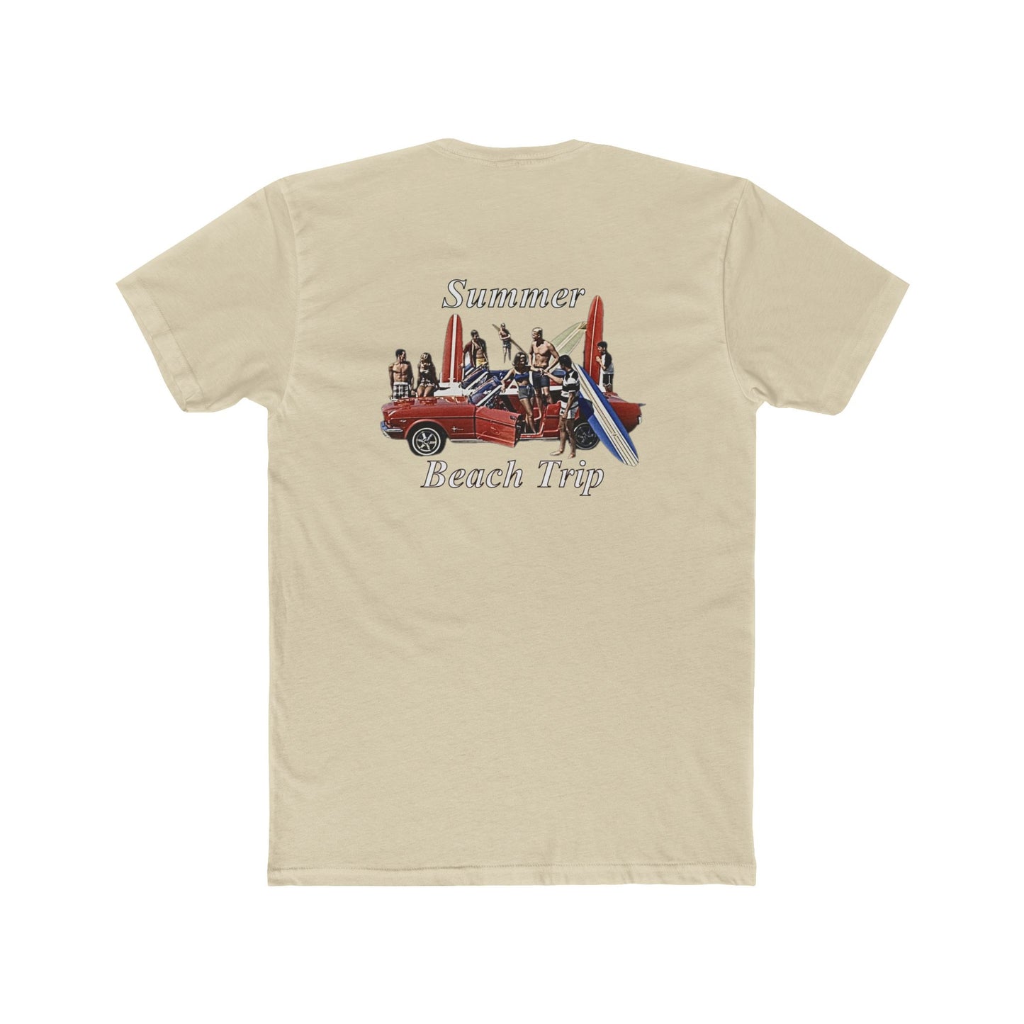 Summer Beach Trip Unisex Cotton Crew Tee