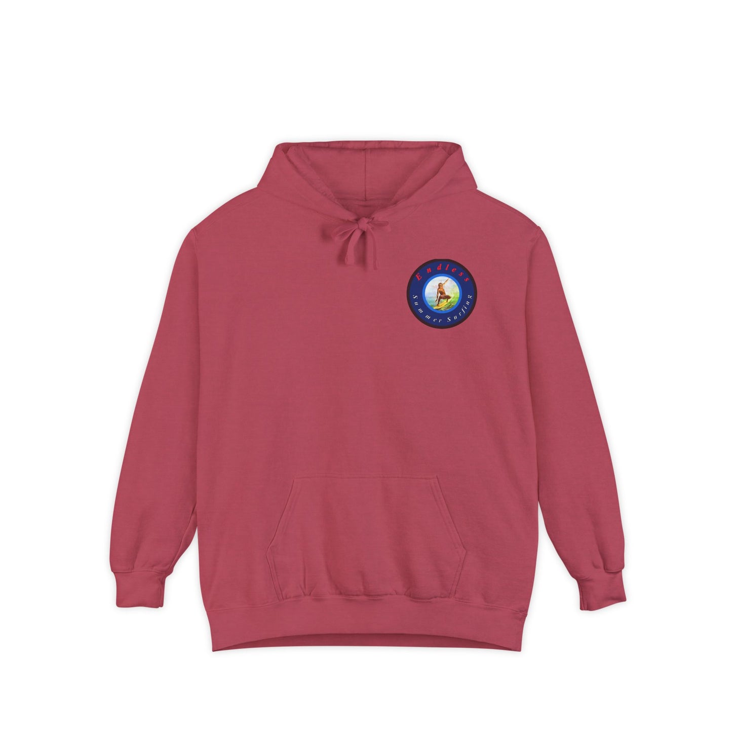 Endless Summer Surf Unisex Hoodie - Garment-Dyed for Comfort