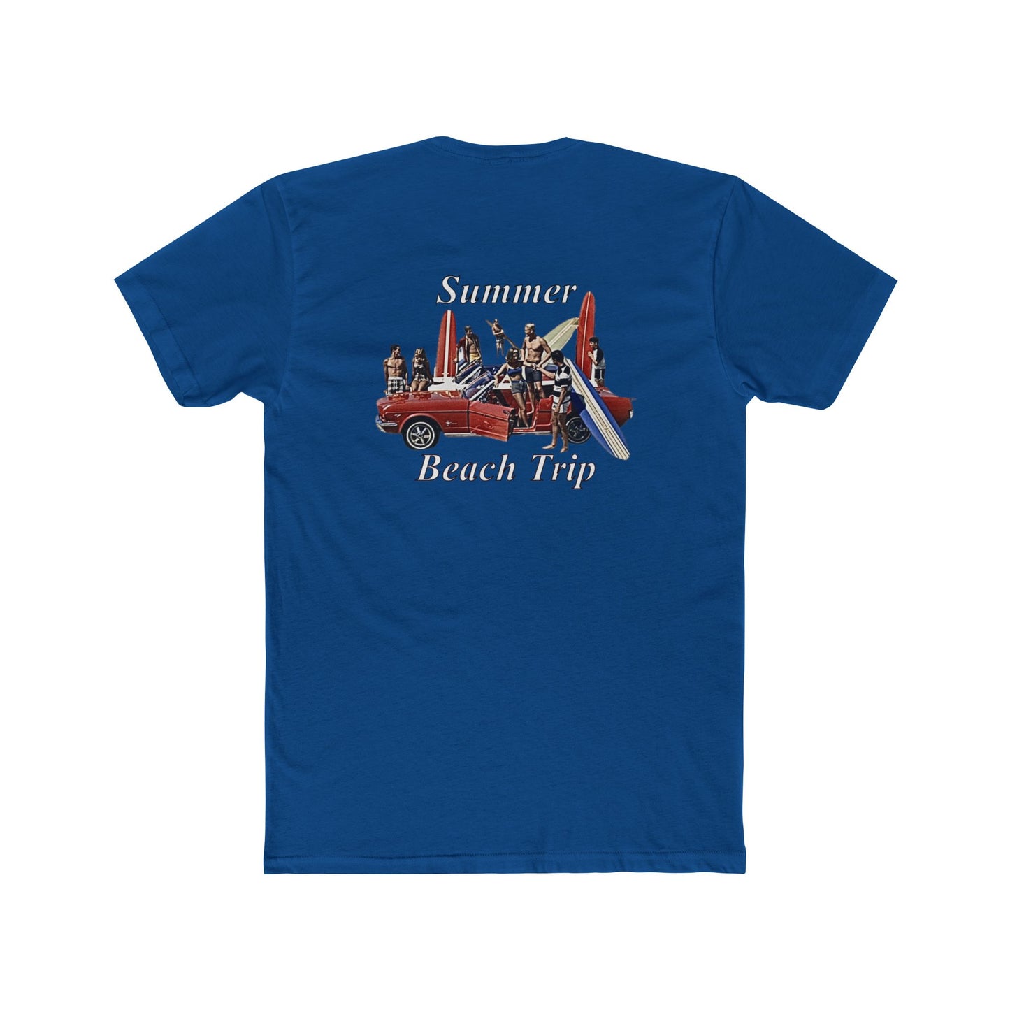 Summer Beach Trip Unisex Cotton Crew Tee