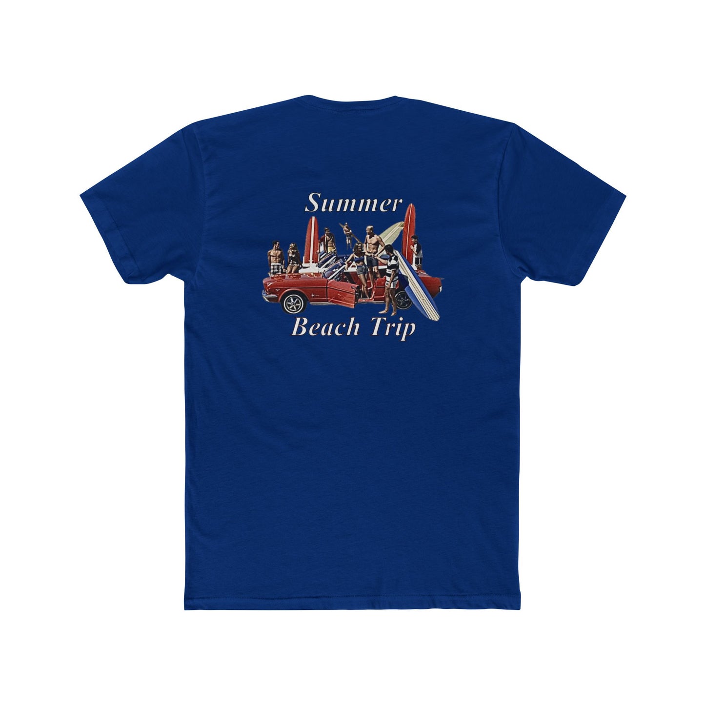 Summer Beach Trip Unisex Cotton Crew Tee