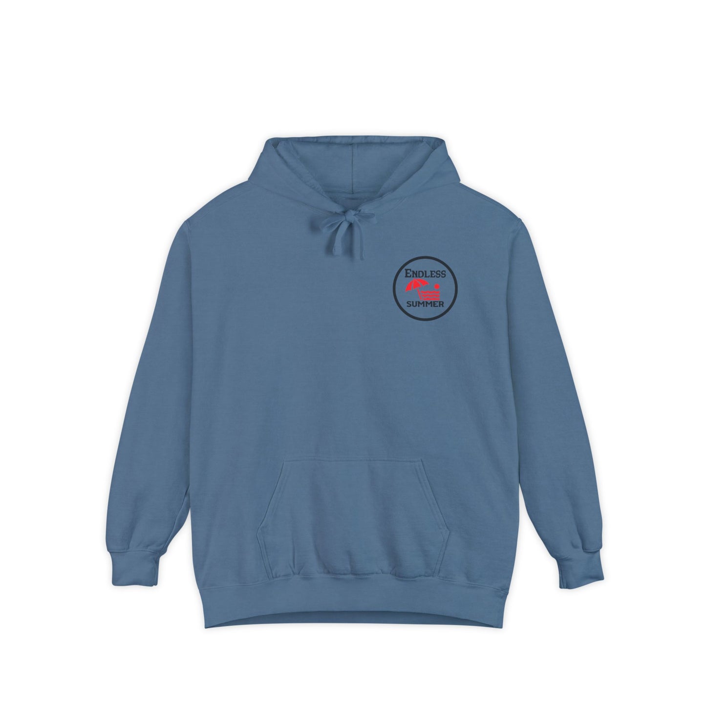 Endless Summer Unisex Garment-Dyed Hoodie - Cozy Beach Vibes