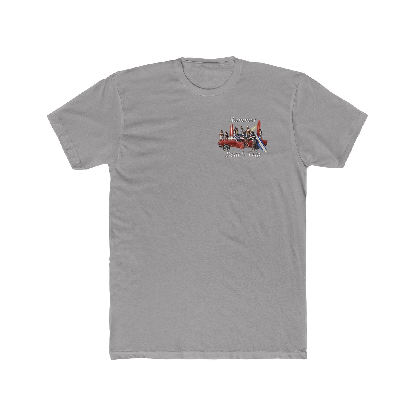 Summer Beach Trip Unisex Cotton Crew Tee