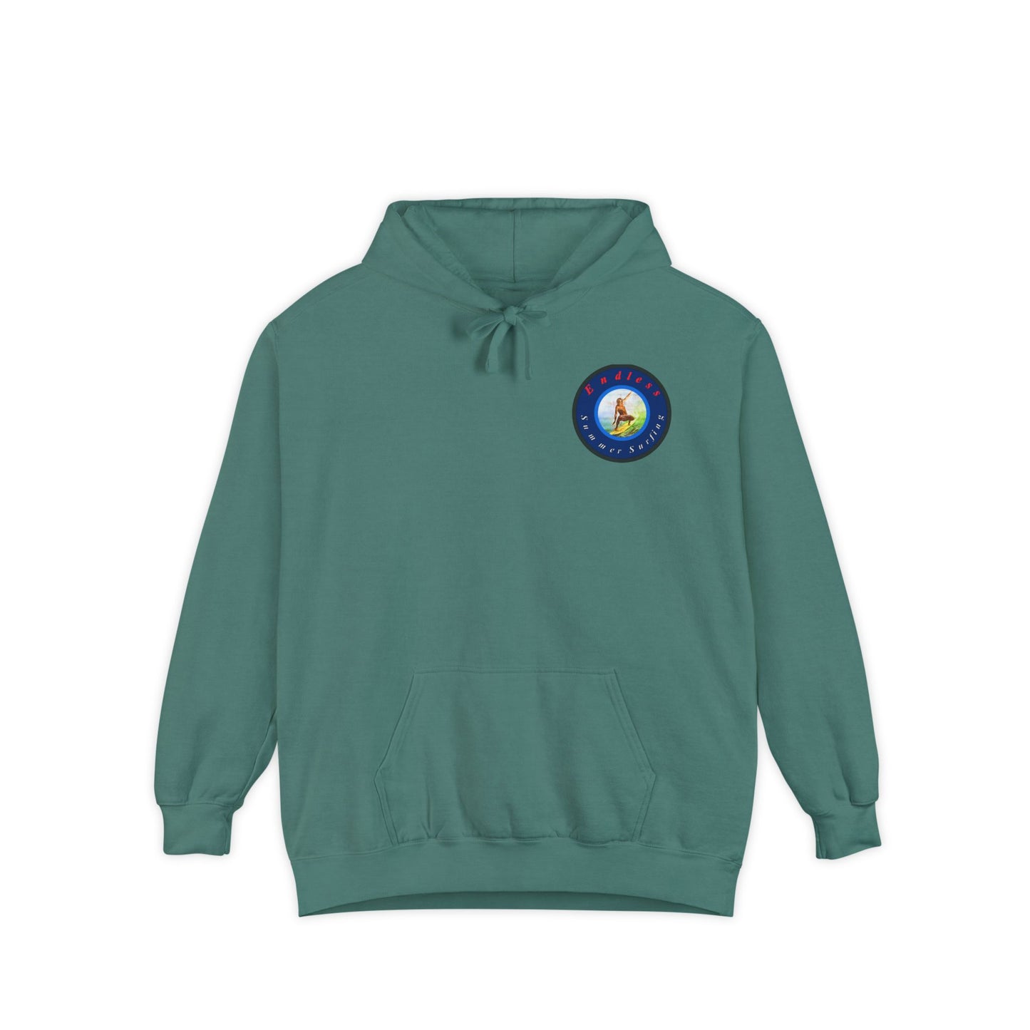 Endless Summer Surf Unisex Hoodie - Garment-Dyed for Comfort