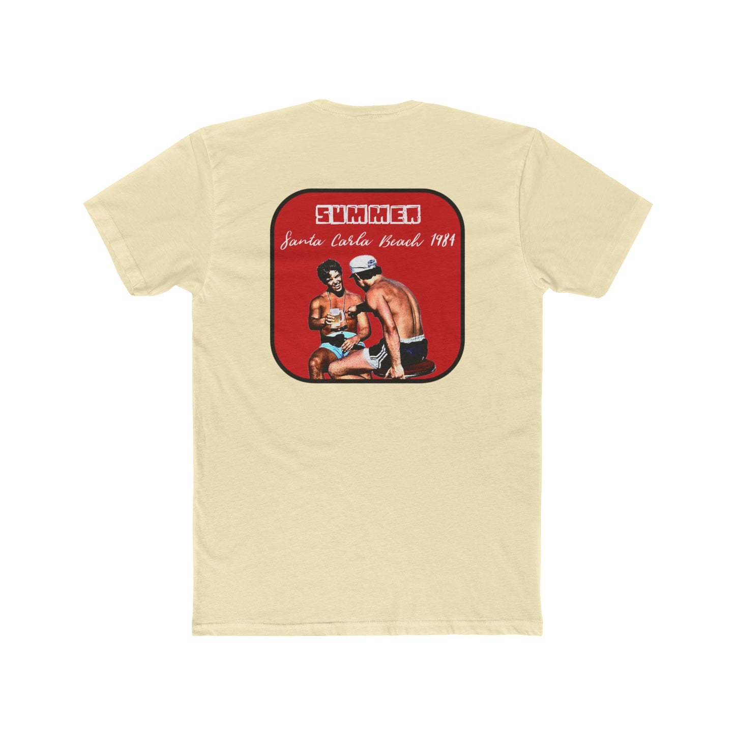 Retro Summer Santa Carla Beach Unisex Cotton Crew Tee