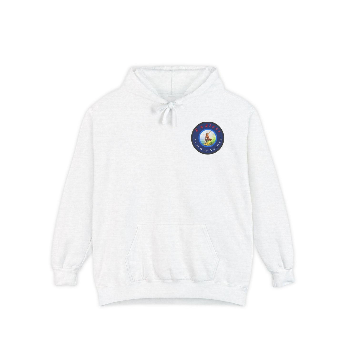 Endless Summer Surf Unisex Hoodie - Garment-Dyed for Comfort
