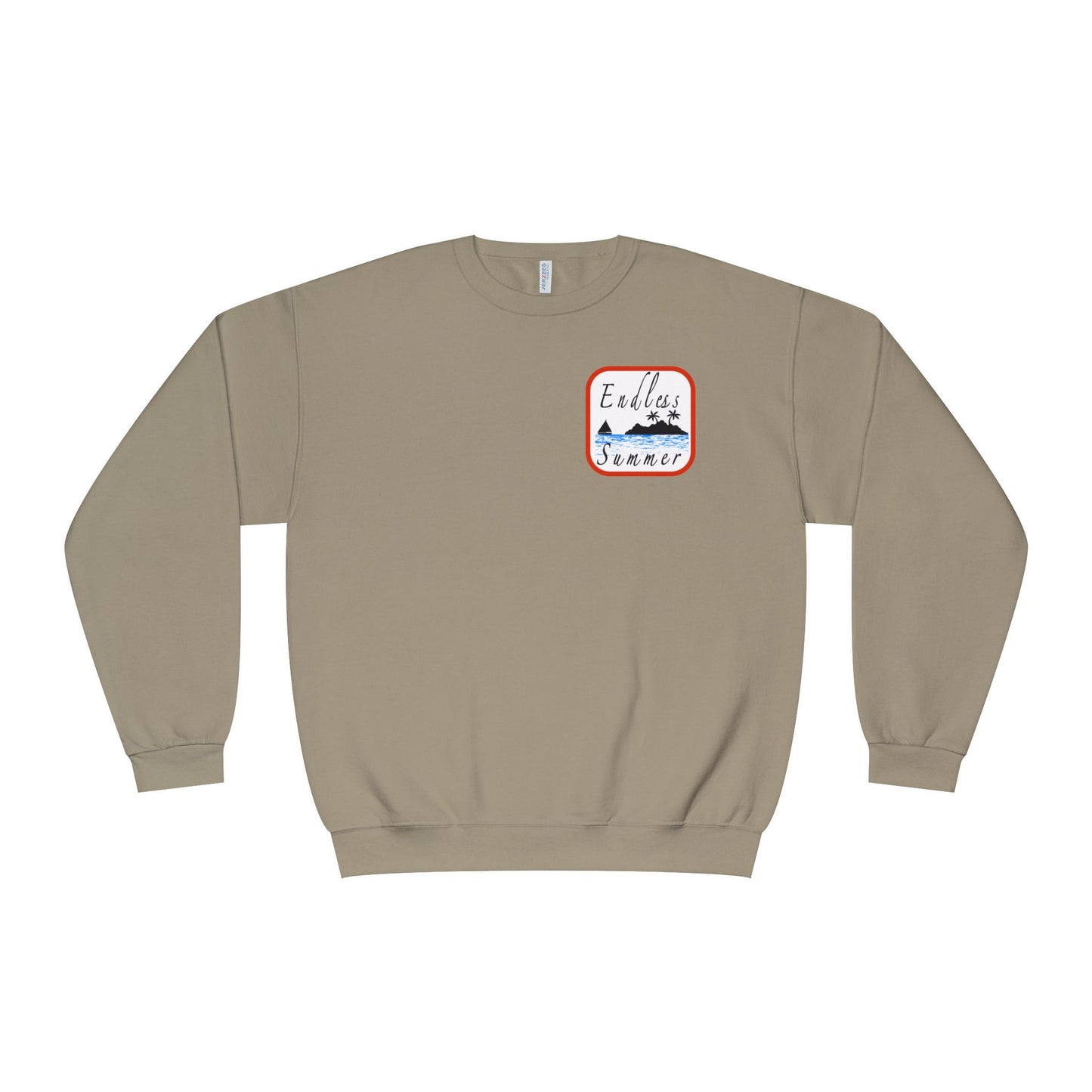 Endless Summer Unisex Crewneck Sweatshirt - Perfect for Beach Lovers and Casual Outings