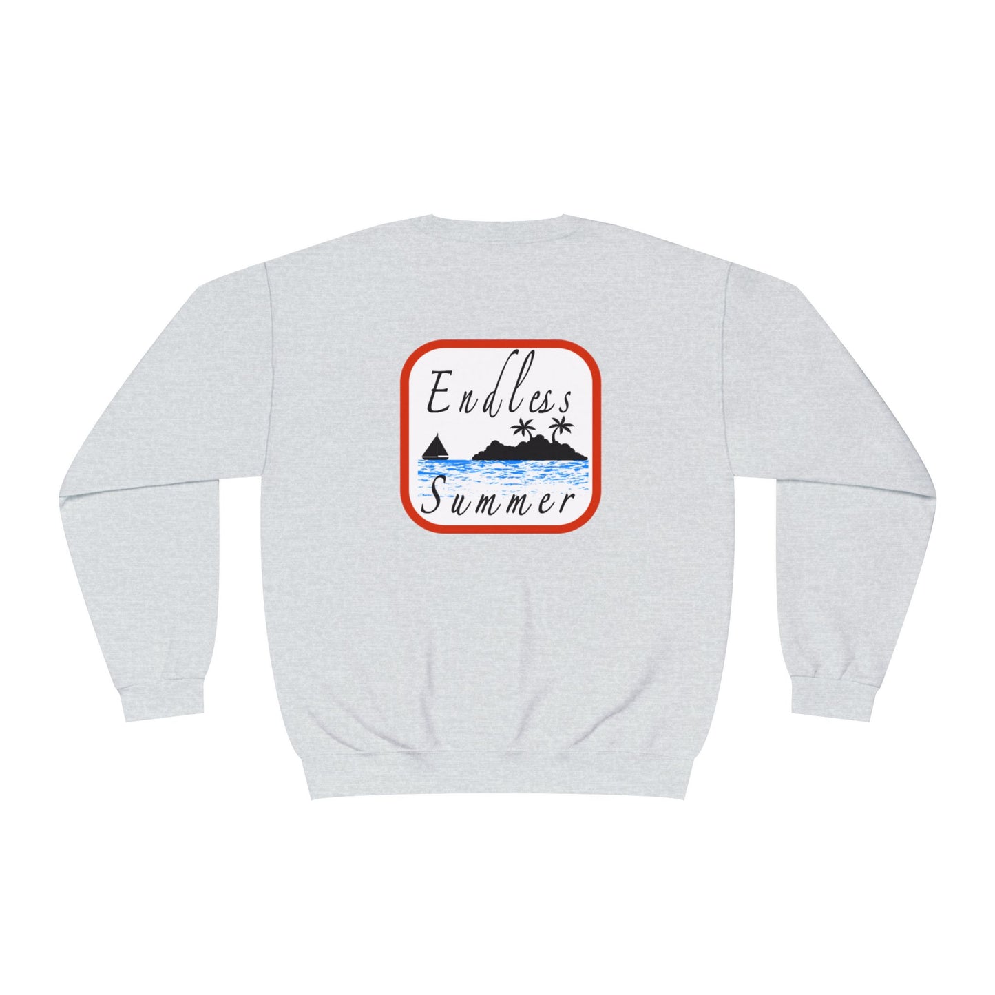 Endless Summer Unisex Crewneck Sweatshirt - Perfect for Beach Lovers and Casual Outings