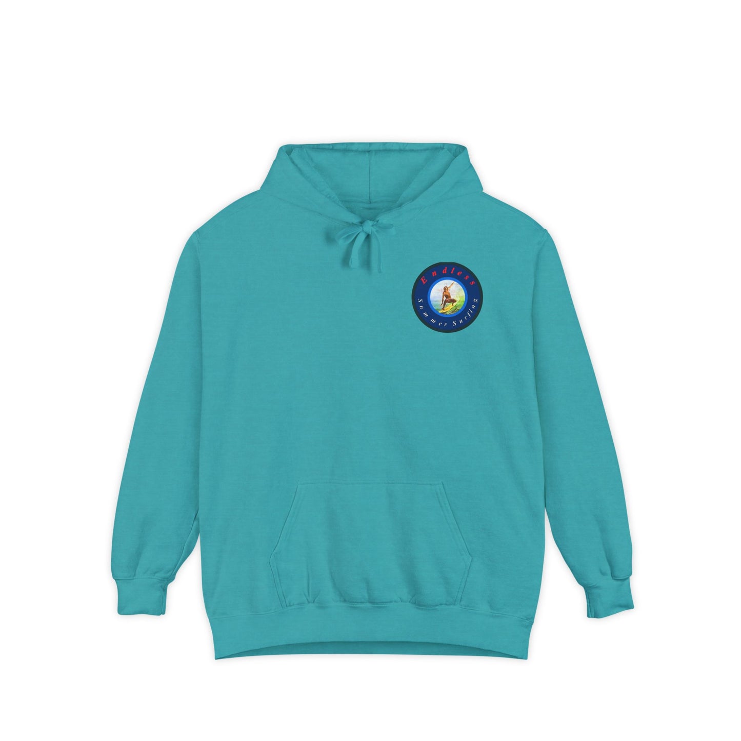 Endless Summer Surf Unisex Hoodie - Garment-Dyed for Comfort