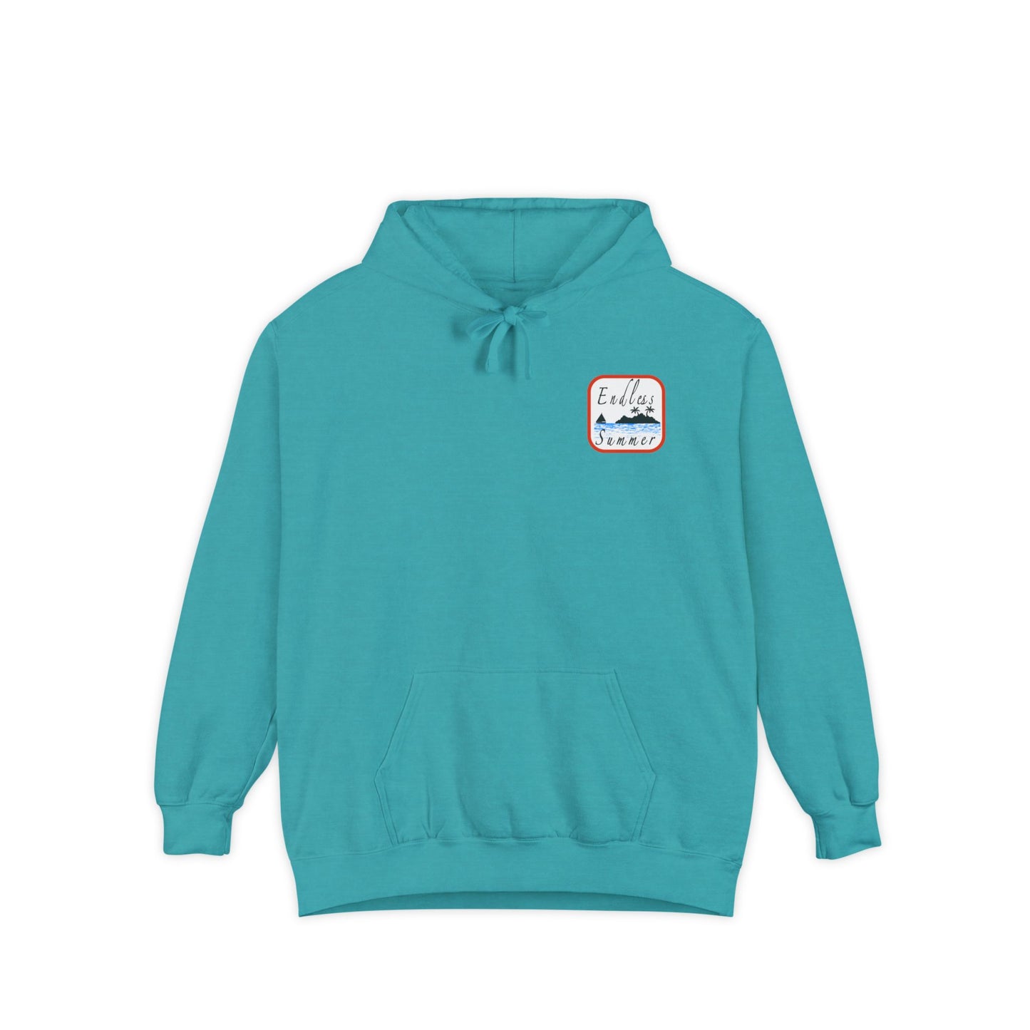 Endless Summer Hoodie - Unisex Garment-Dyed Apparel for Vacation Vibes