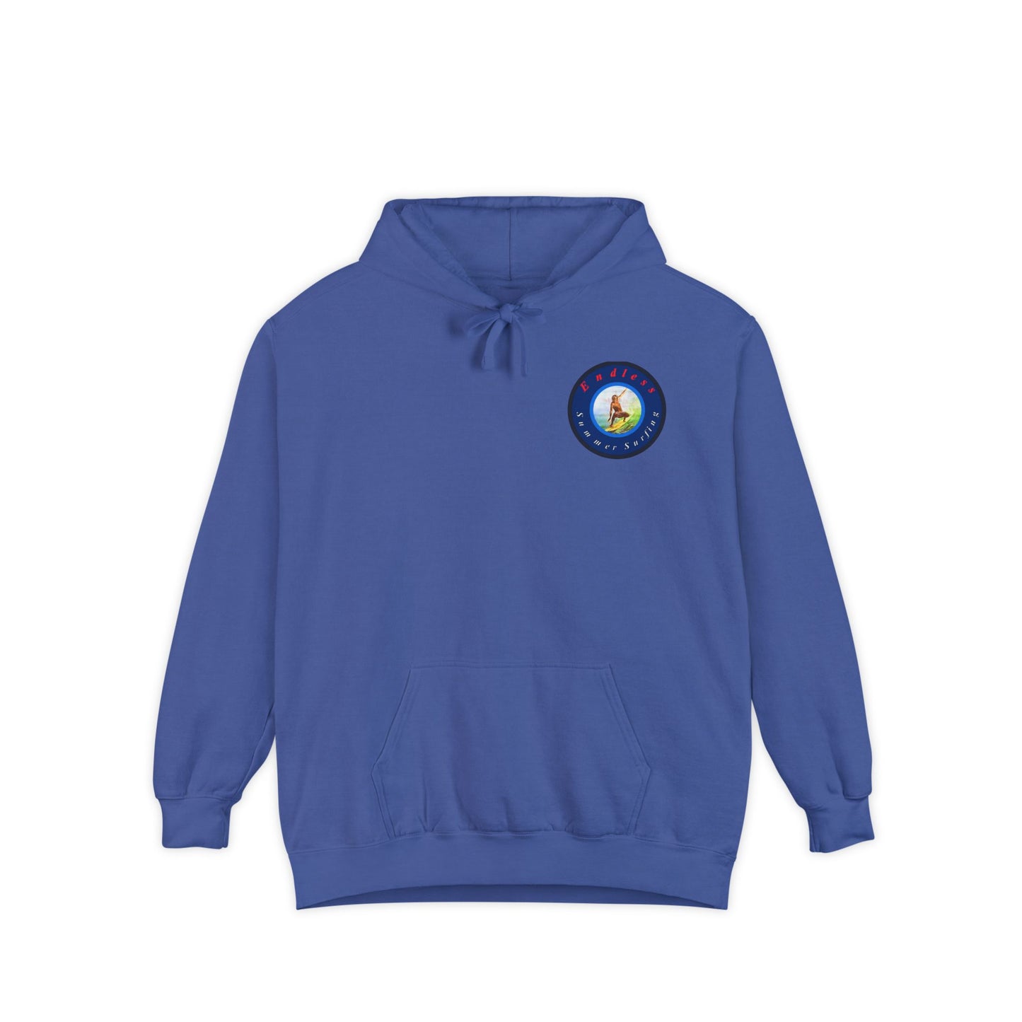 Endless Summer Surf Unisex Hoodie - Garment-Dyed for Comfort