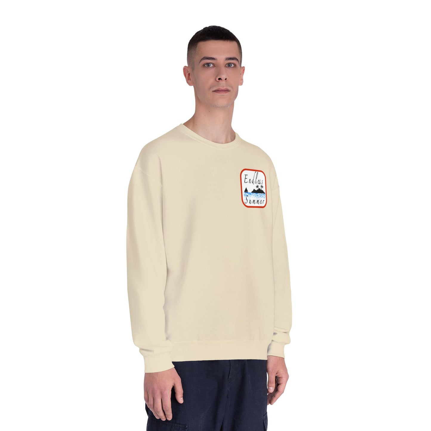 Endless Summer Unisex Crewneck Sweatshirt - Perfect for Beach Lovers and Casual Outings