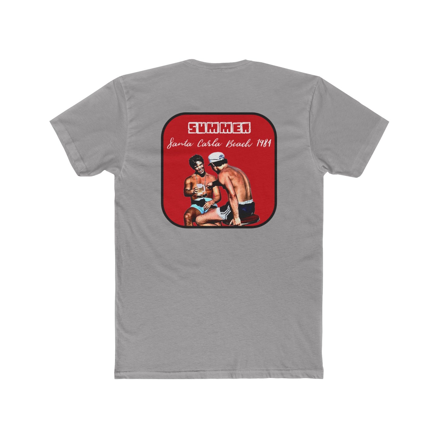 Retro Summer Santa Carla Beach Unisex Cotton Crew Tee