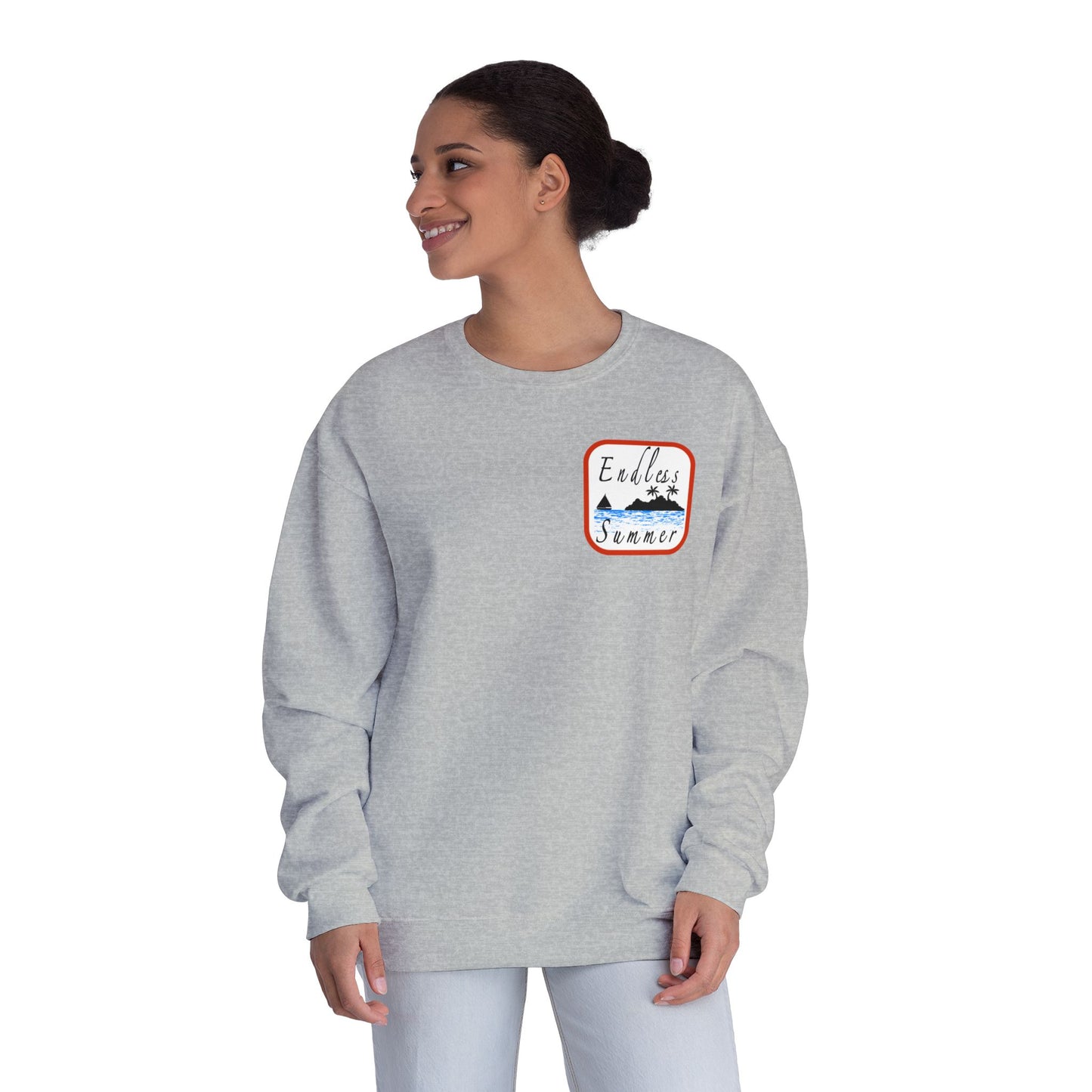Endless Summer Unisex Crewneck Sweatshirt - Perfect for Beach Lovers and Casual Outings