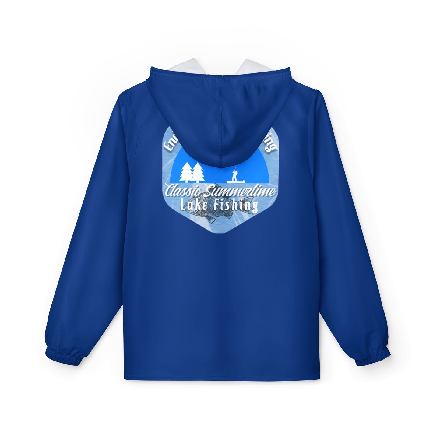 Lake Fishing Windbreaker Jacket | Outdoor Adventure Gear, Fishing Apparel, Gift for Anglers, Hiking Windbreaker, Camping Jacket