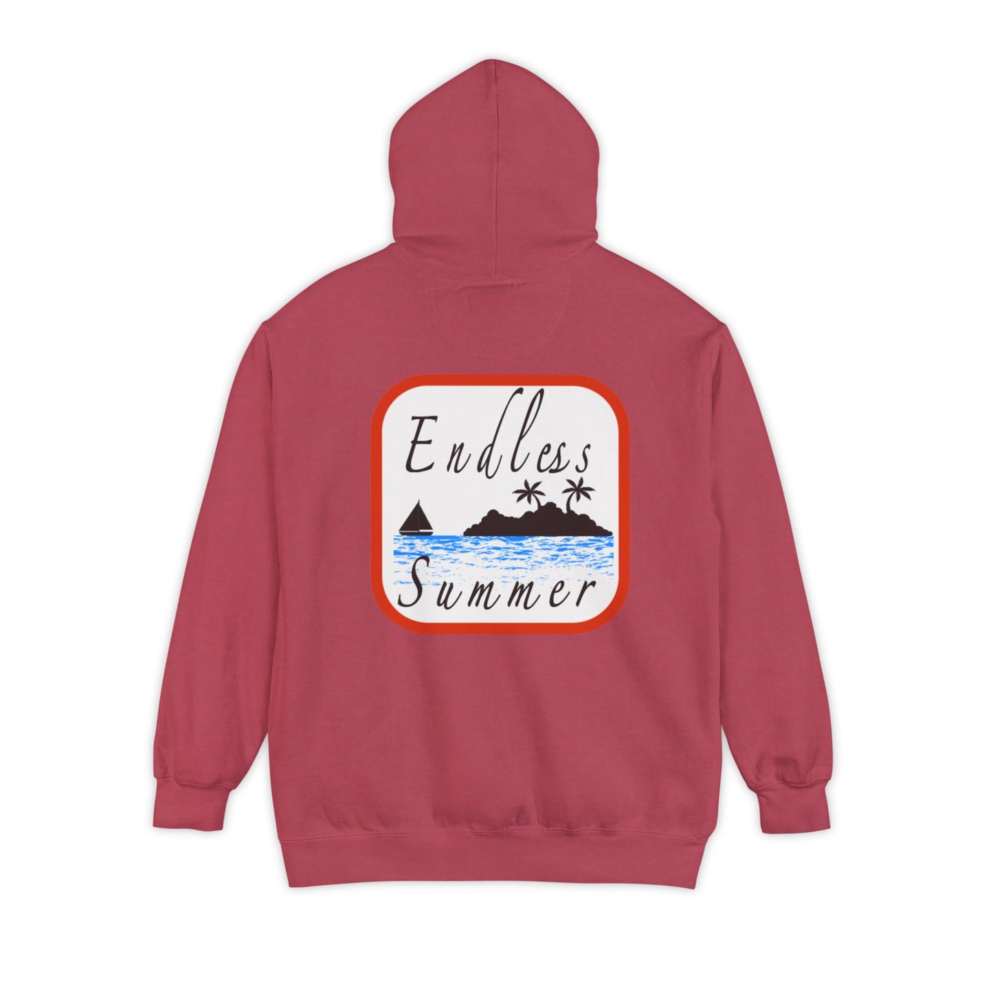 Endless Summer Hoodie - Unisex Garment-Dyed Apparel for Vacation Vibes