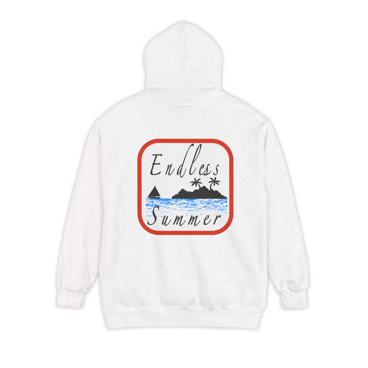 Endless Summer Hoodie - Unisex Garment-Dyed Apparel for Vacation Vibes