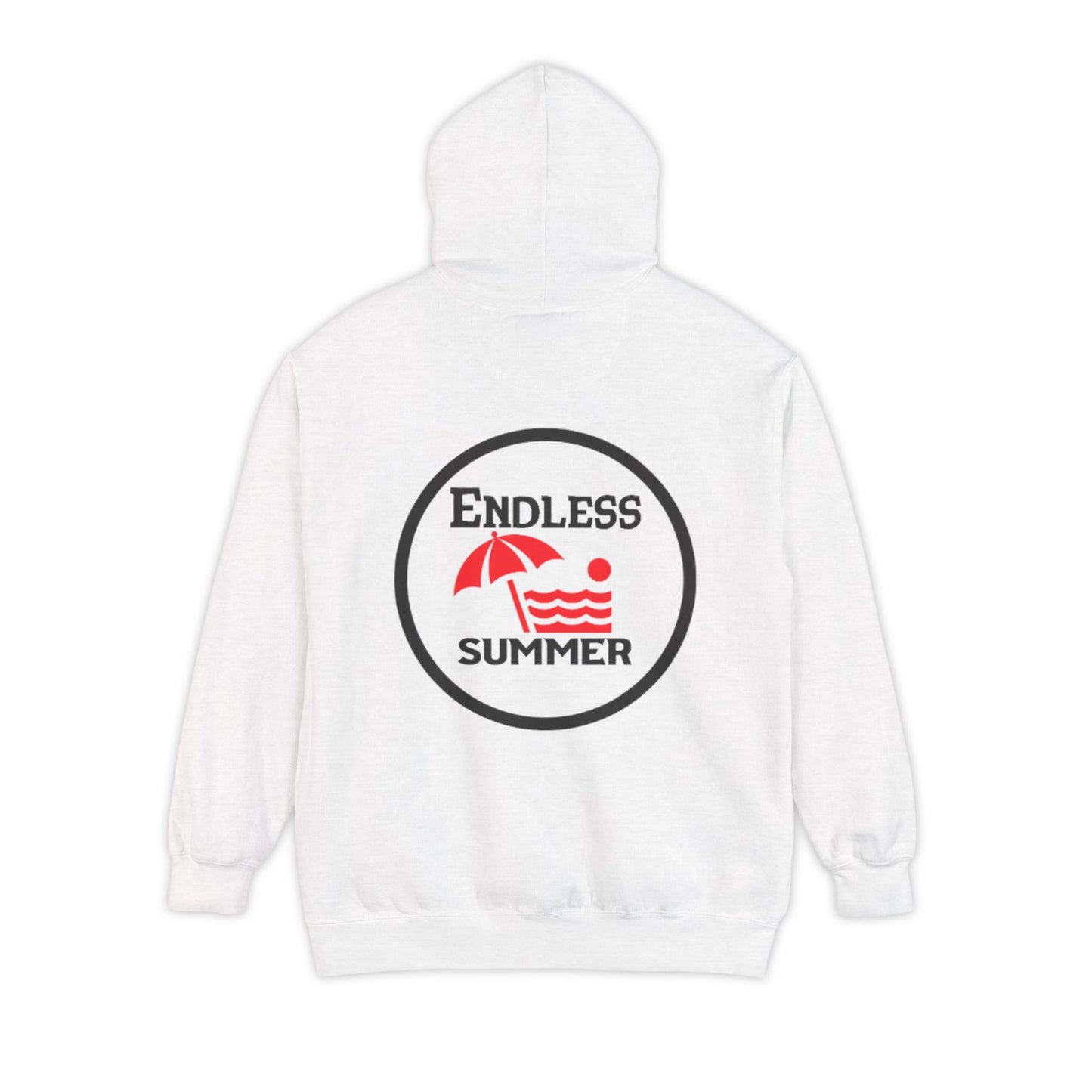 Endless Summer Unisex Garment-Dyed Hoodie - Cozy Beach Vibes