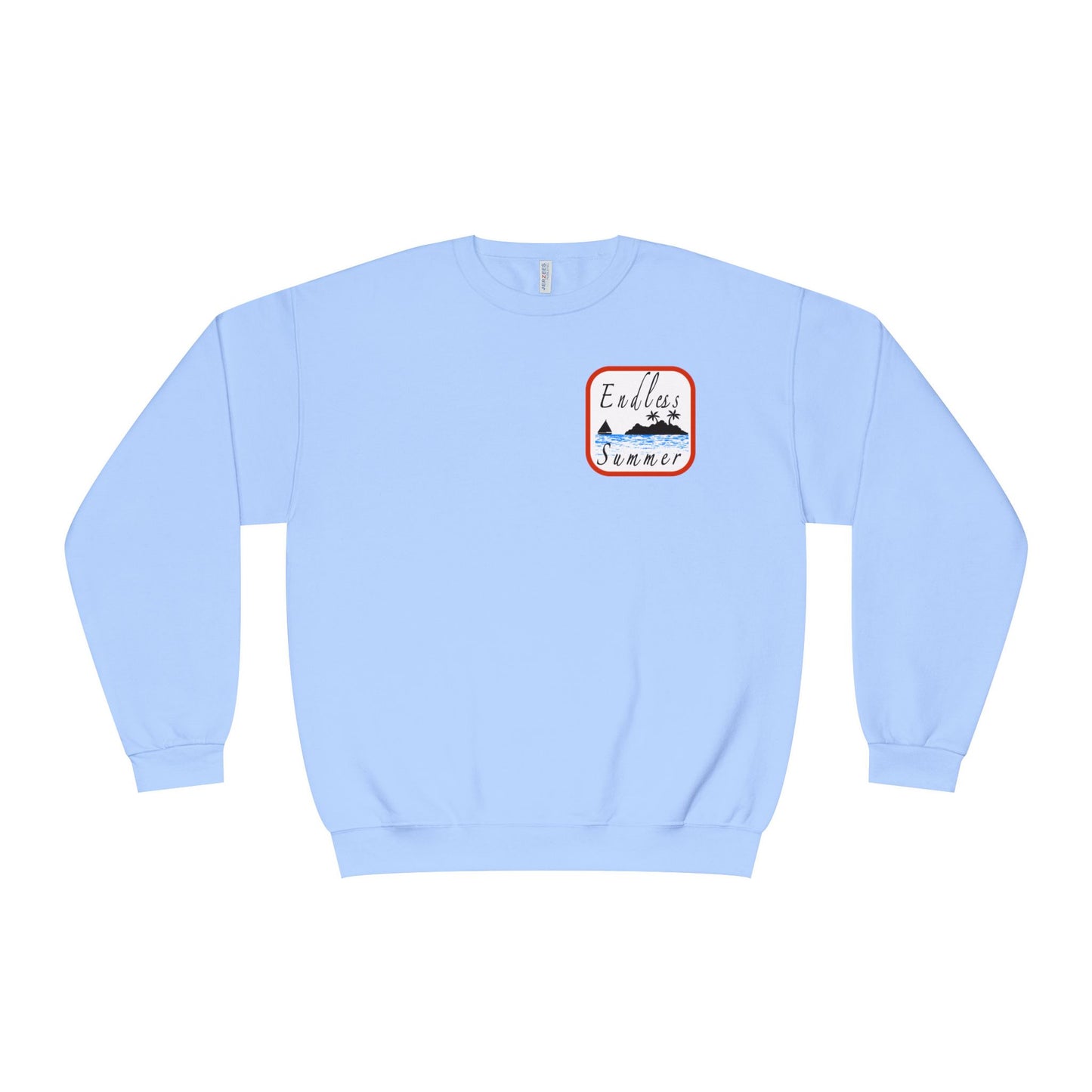 Endless Summer Unisex Crewneck Sweatshirt - Perfect for Beach Lovers and Casual Outings