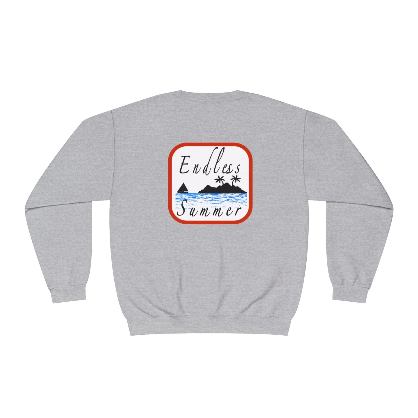 Endless Summer Unisex Crewneck Sweatshirt - Perfect for Beach Lovers and Casual Outings