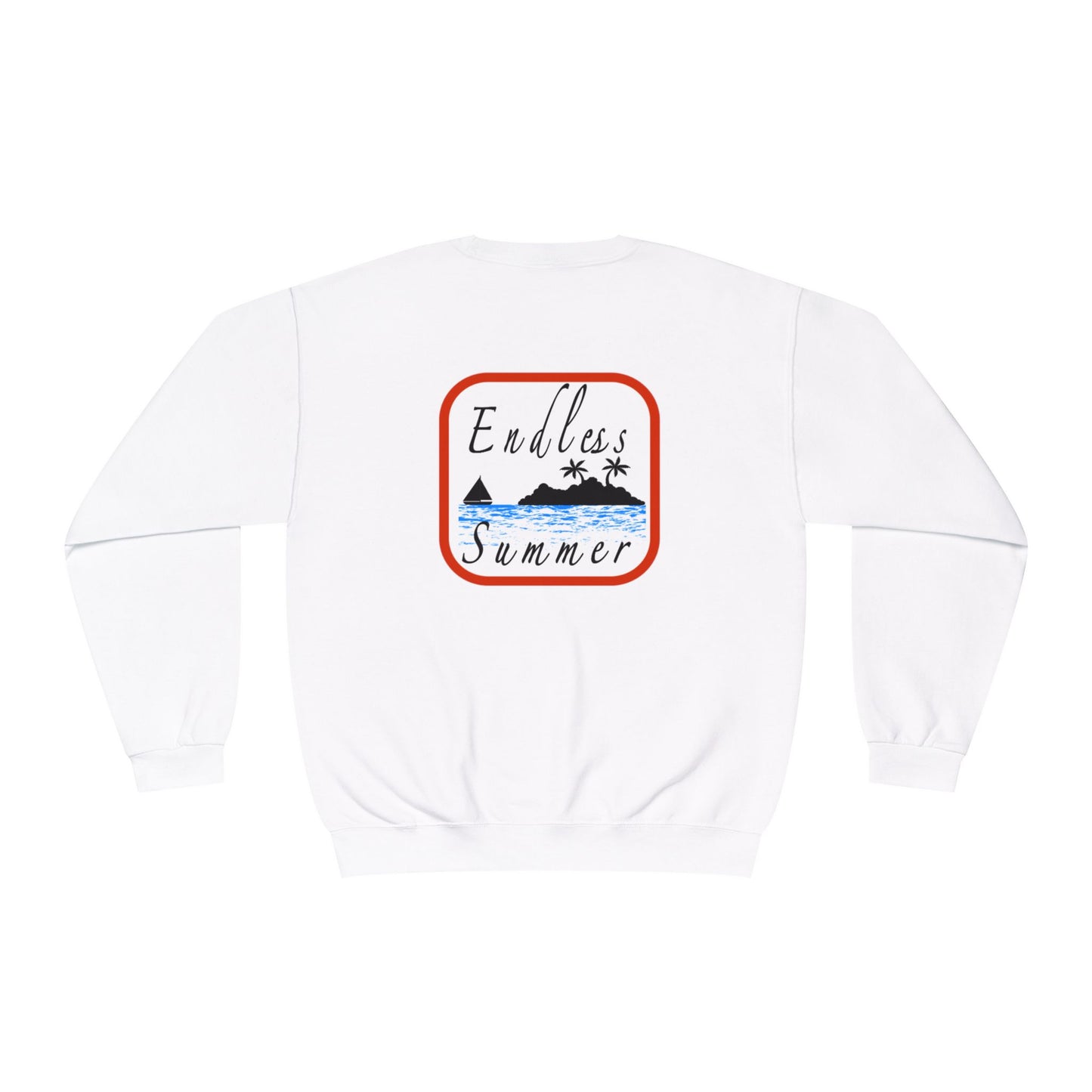 Endless Summer Unisex Crewneck Sweatshirt - Perfect for Beach Lovers and Casual Outings