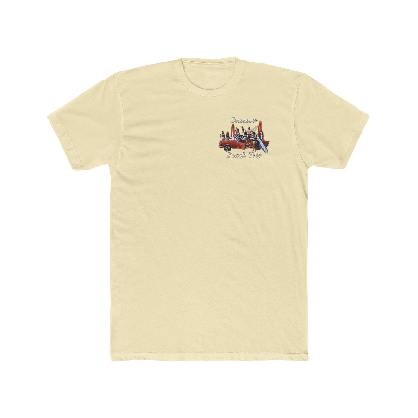 Summer Beach Trip Unisex Cotton Crew Tee