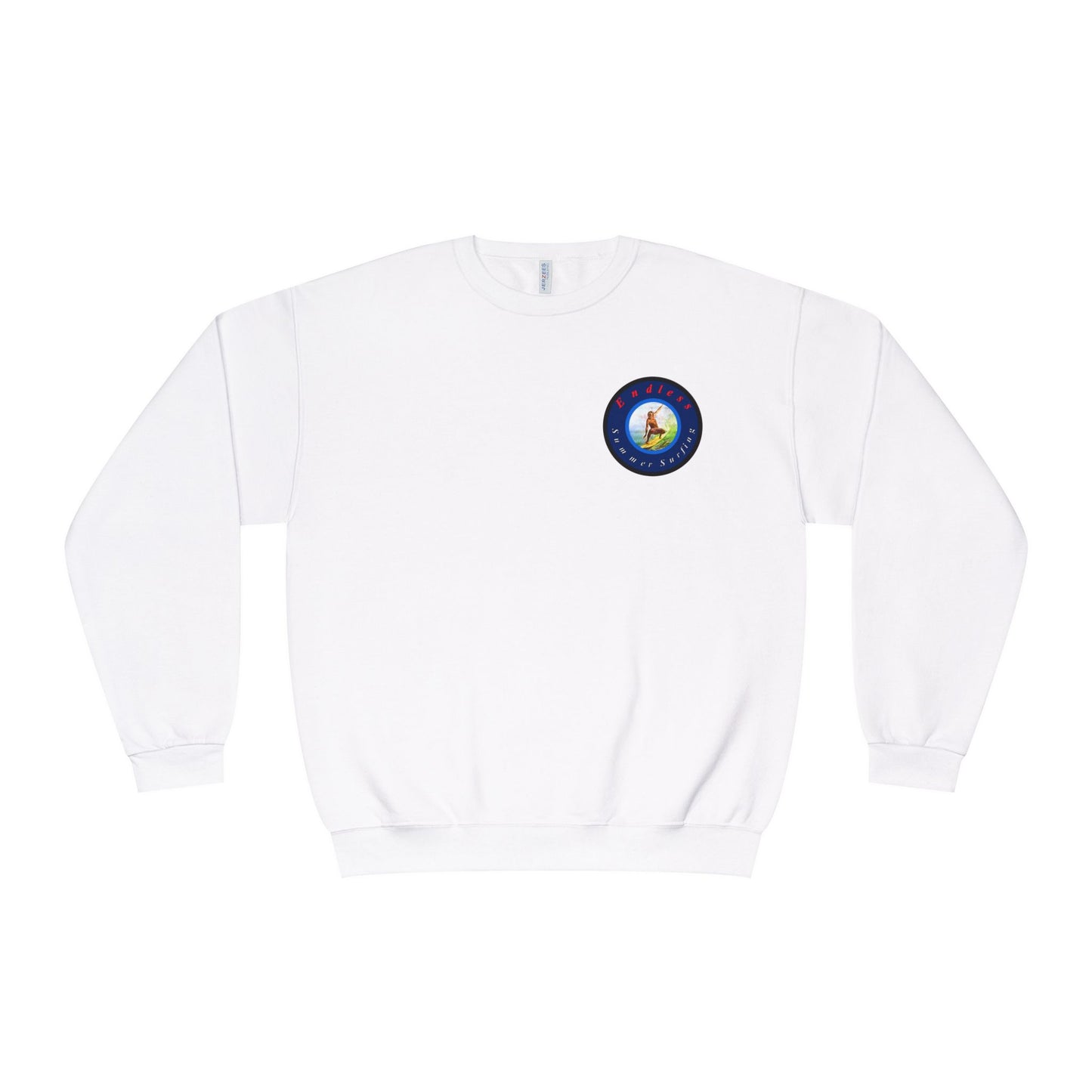 Endless Summer Surfing Crewneck Sweatshirt - Unisex Warmth for Surf Lovers