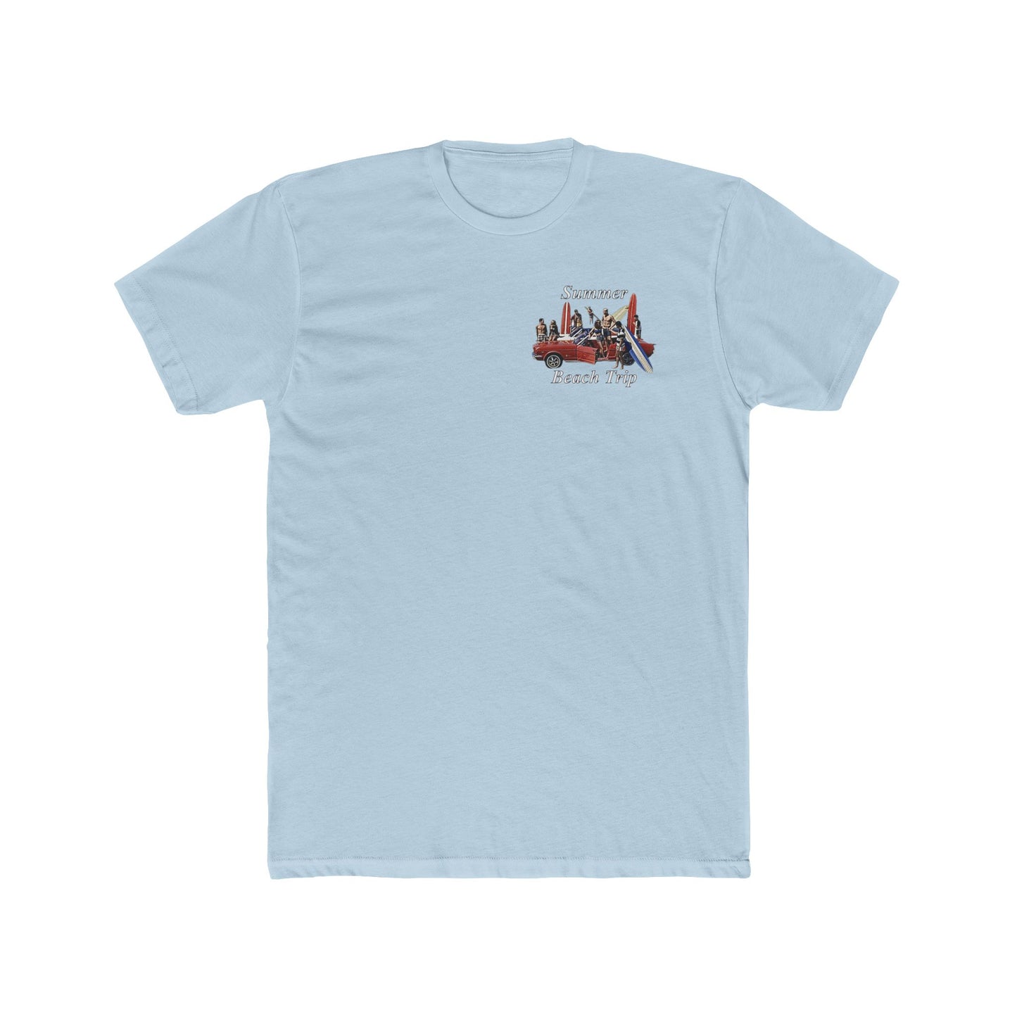 Summer Beach Trip Unisex Cotton Crew Tee