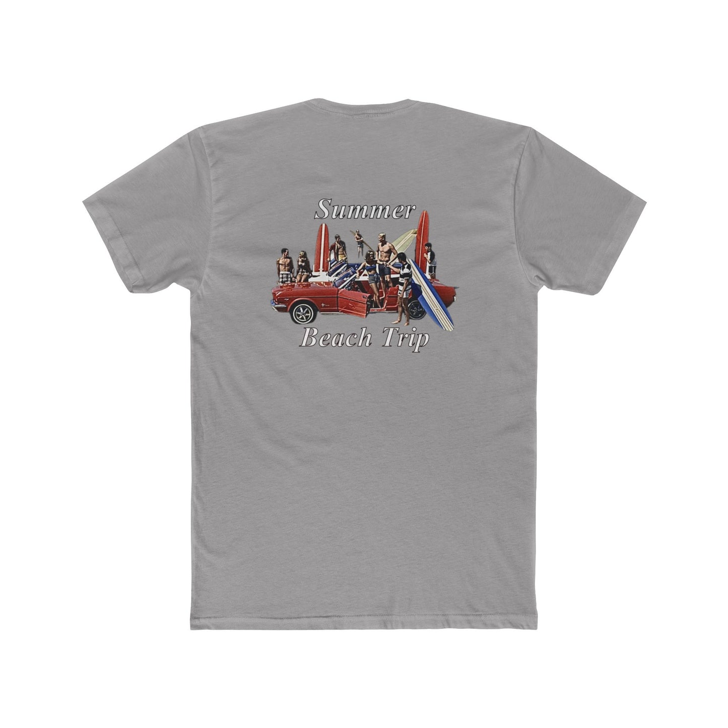 Summer Beach Trip Unisex Cotton Crew Tee