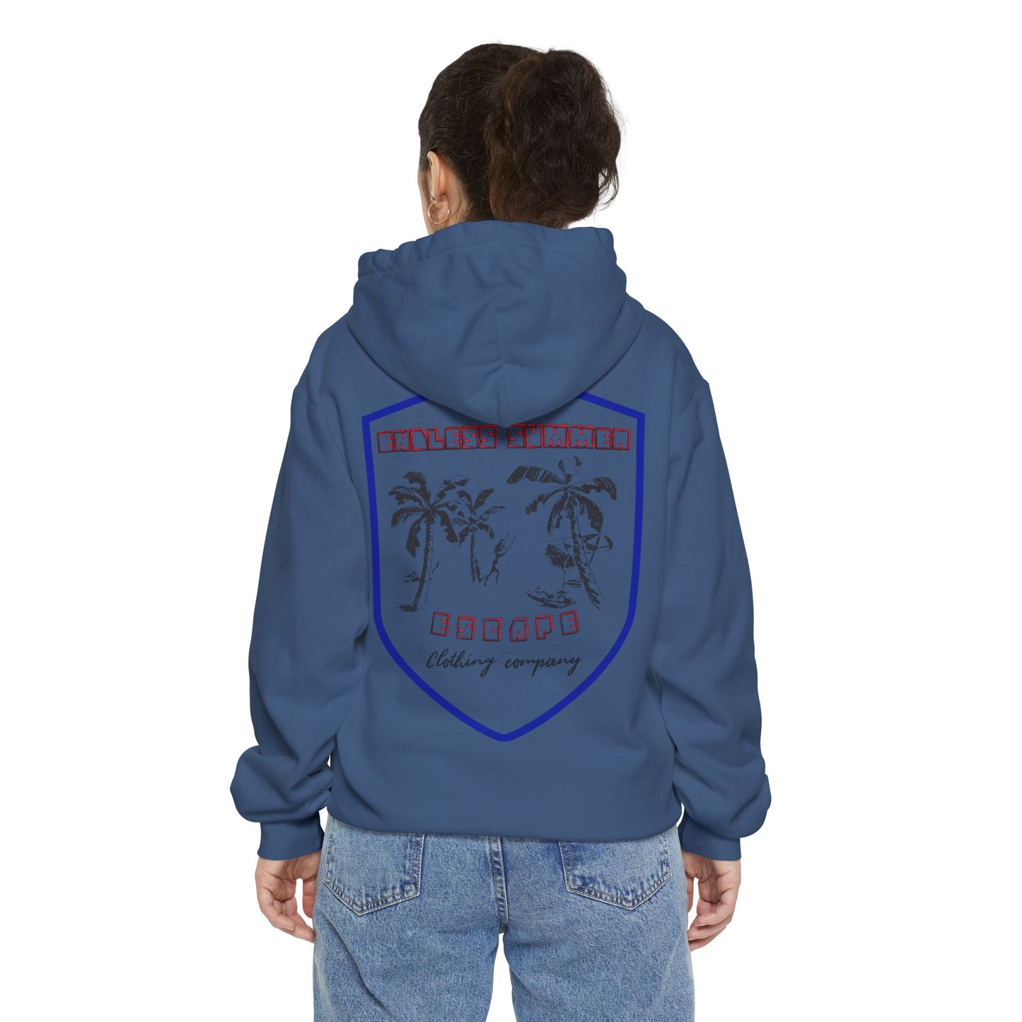 Endless Summer Unisex Hoodie - Relaxed Fit Garment-Dyed Style