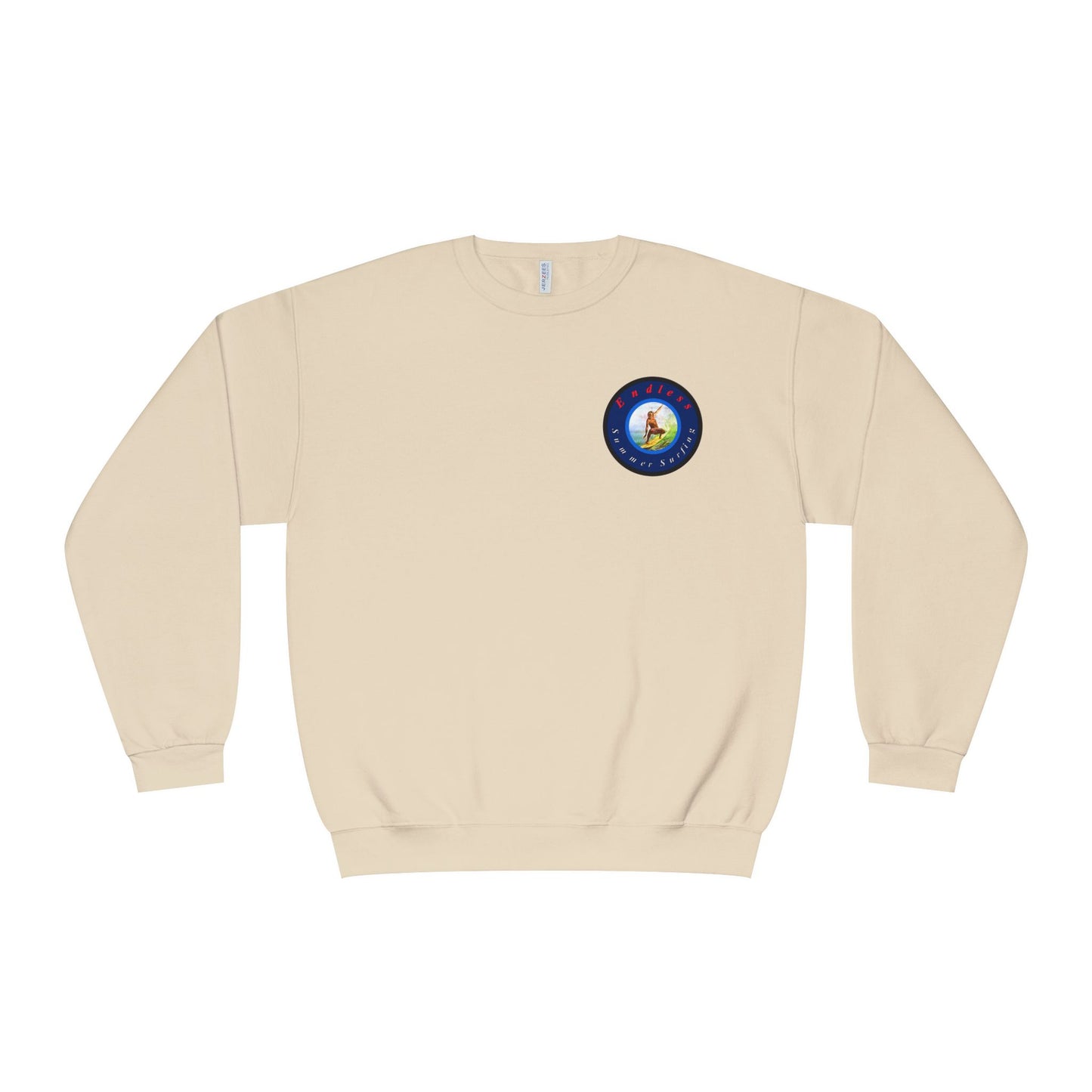 Endless Summer Surfing Crewneck Sweatshirt - Unisex Warmth for Surf Lovers
