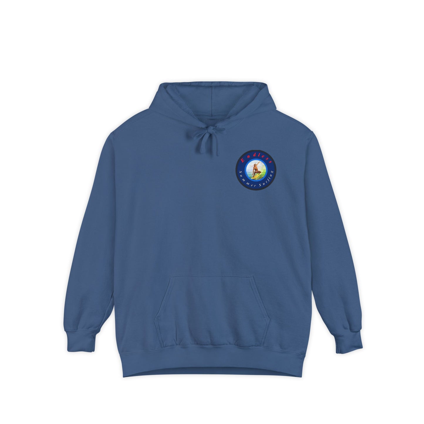 Endless Summer Surf Unisex Hoodie - Garment-Dyed for Comfort