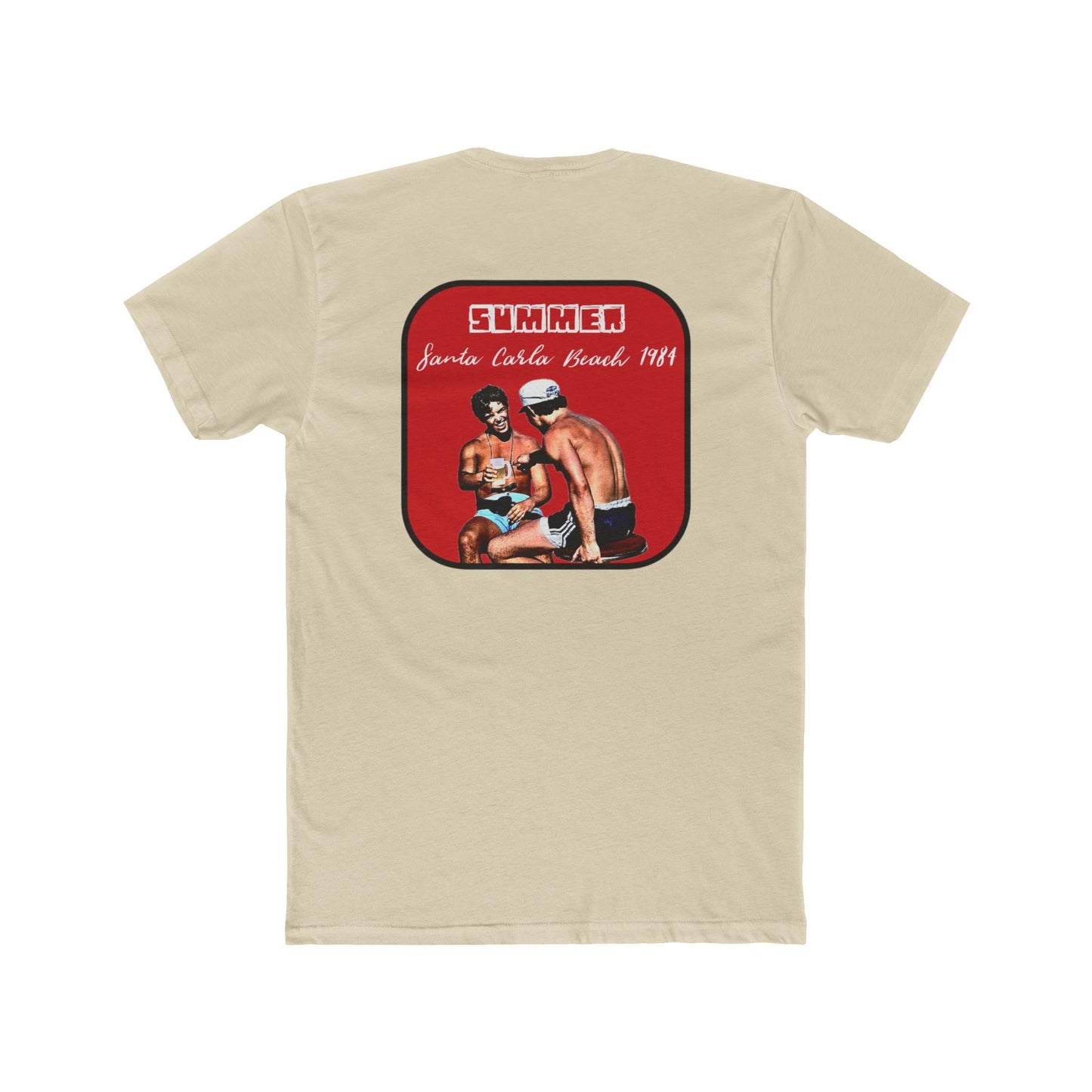 Retro Summer Santa Carla Beach Unisex Cotton Crew Tee