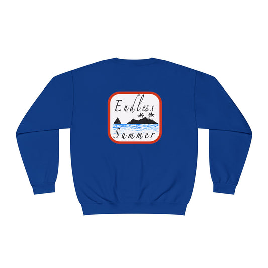 Endless Summer Unisex Crewneck Sweatshirt - Perfect for Beach Lovers and Casual Outings