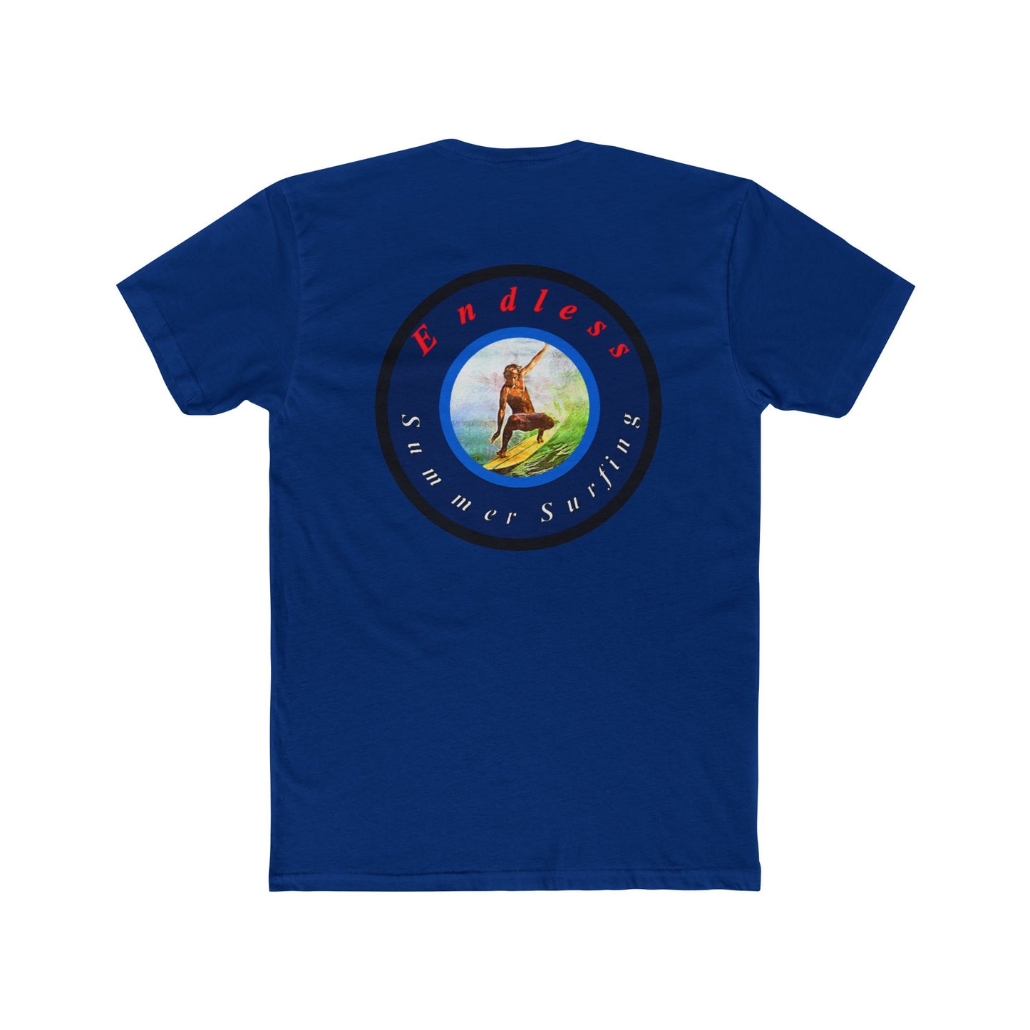 Endless Summer Surfing Unisex Cotton Crew Tee