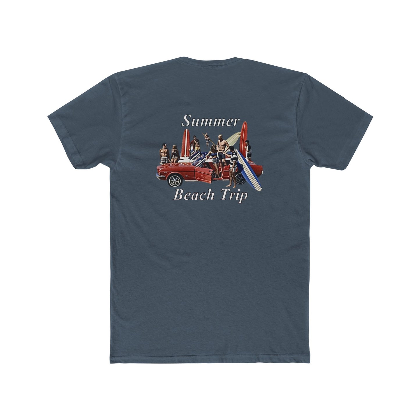 Summer Beach Trip Unisex Cotton Crew Tee