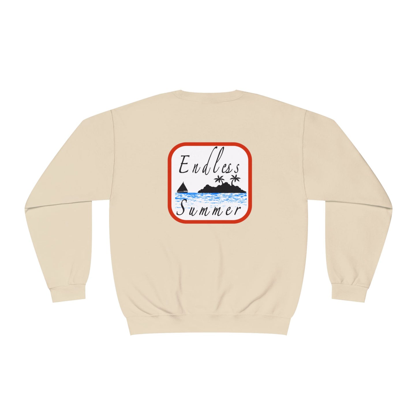 Endless Summer Unisex Crewneck Sweatshirt - Perfect for Beach Lovers and Casual Outings