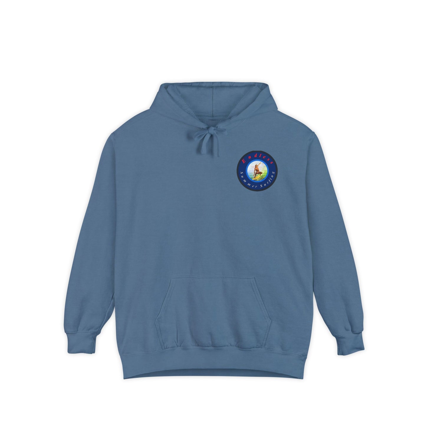 Endless Summer Surf Unisex Hoodie - Garment-Dyed for Comfort