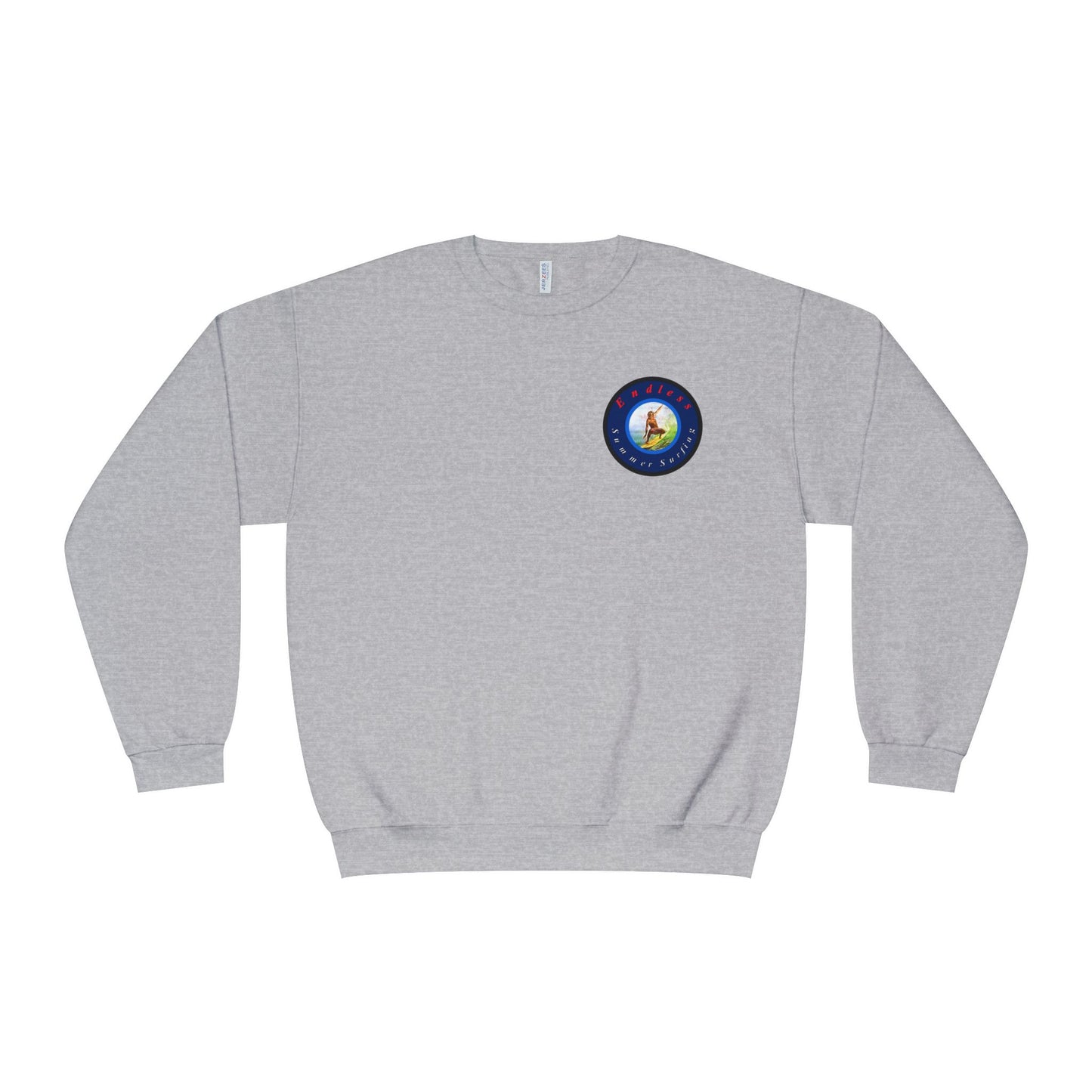 Endless Summer Surfing Crewneck Sweatshirt - Unisex Warmth for Surf Lovers