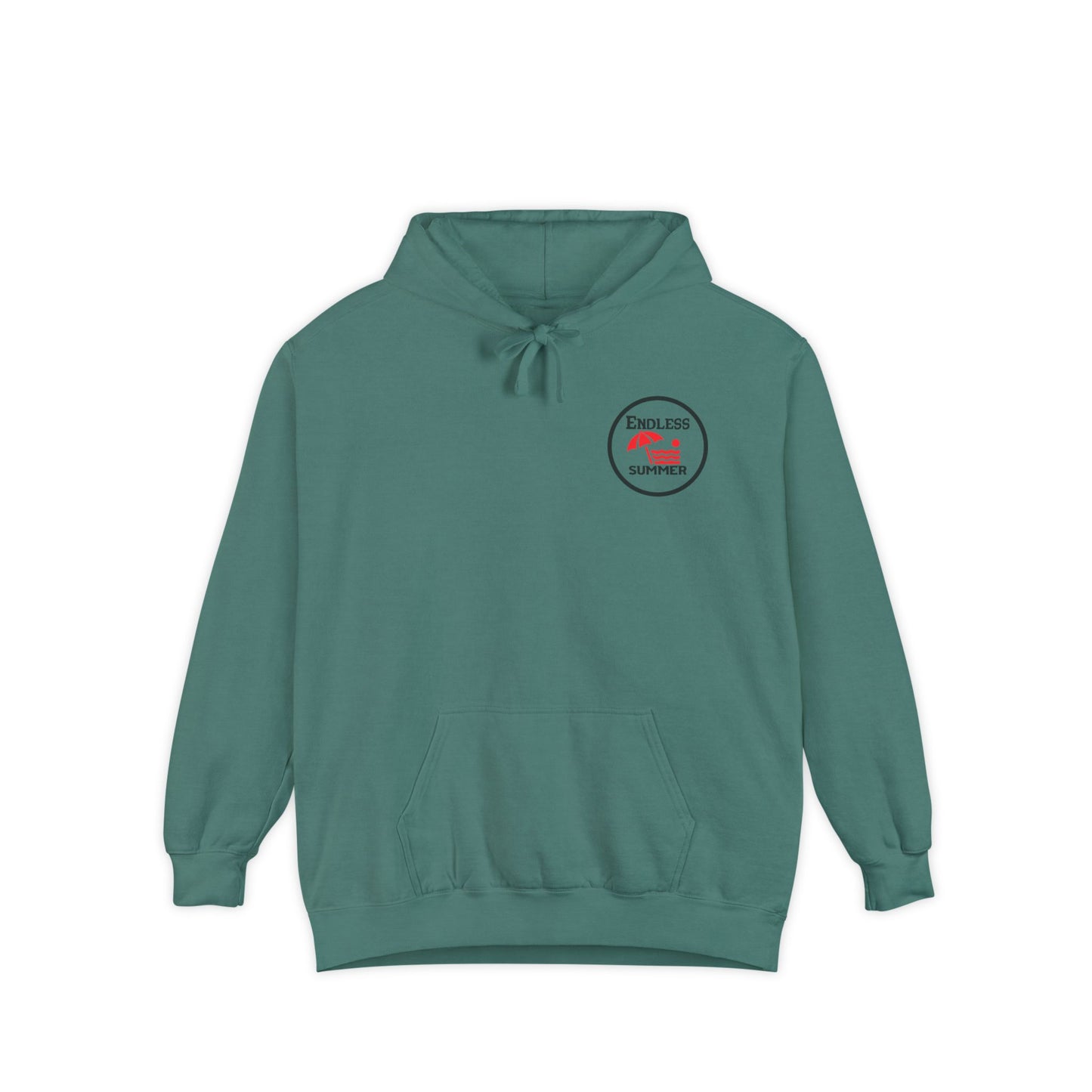 Endless Summer Unisex Garment-Dyed Hoodie - Cozy Beach Vibes