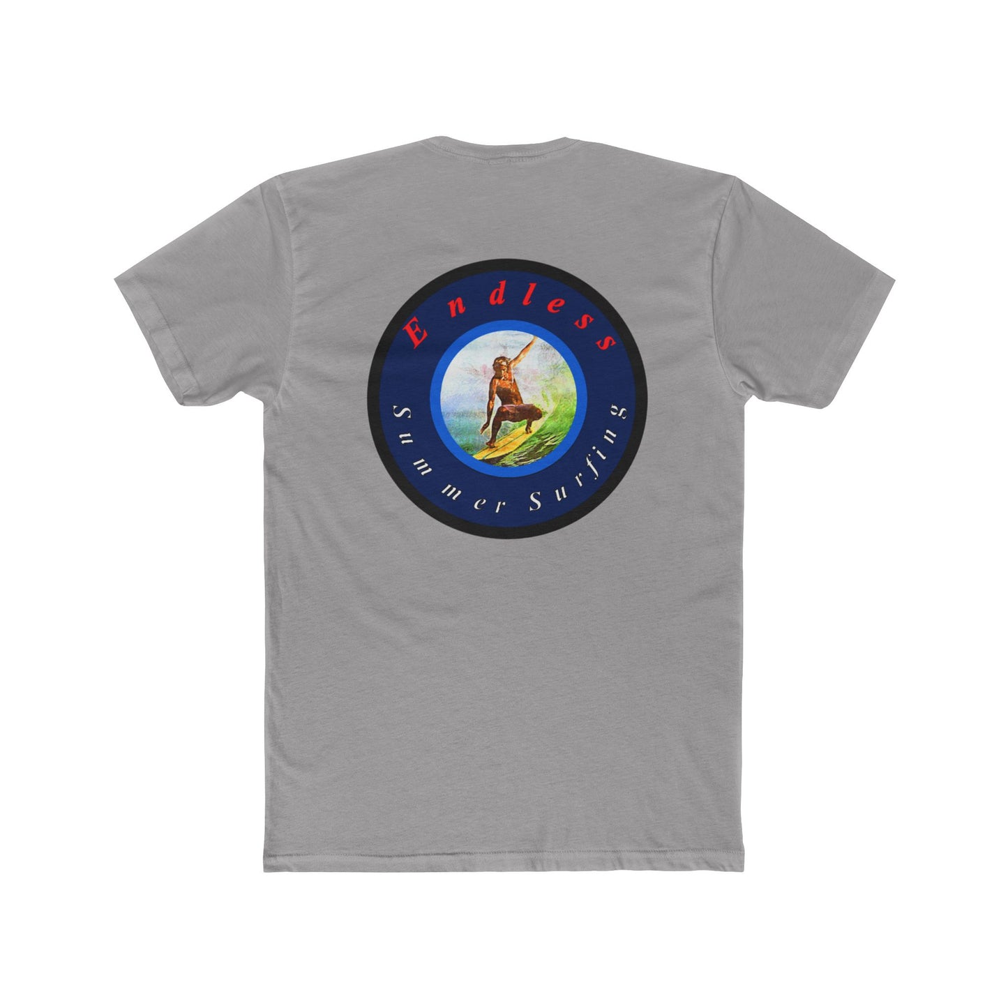 Endless Summer Surfing Unisex Cotton Crew Tee