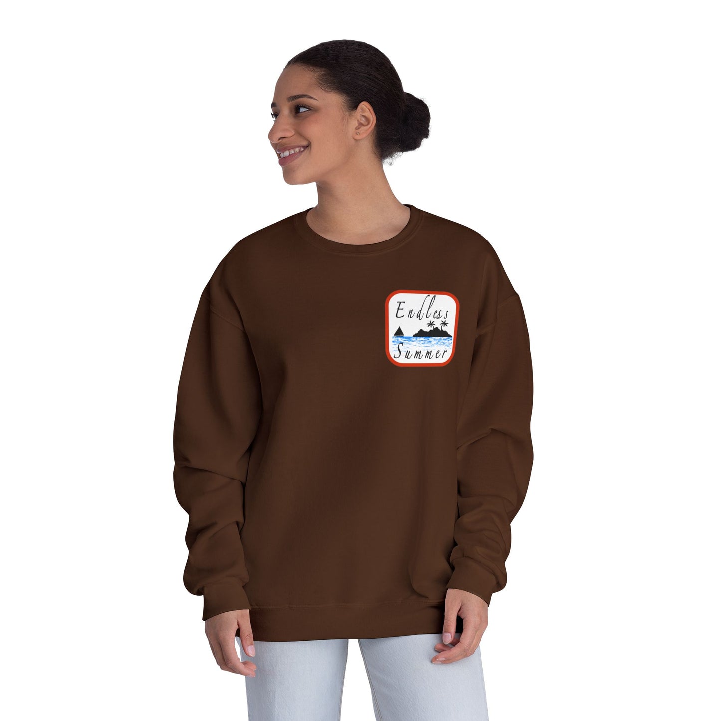 Endless Summer Unisex Crewneck Sweatshirt - Perfect for Beach Lovers and Casual Outings