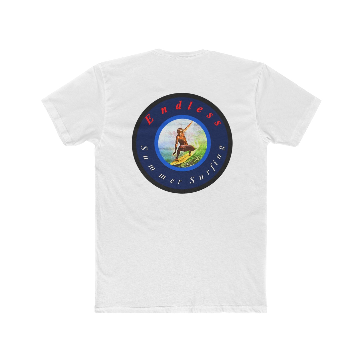 Endless Summer Surfing Unisex Cotton Crew Tee